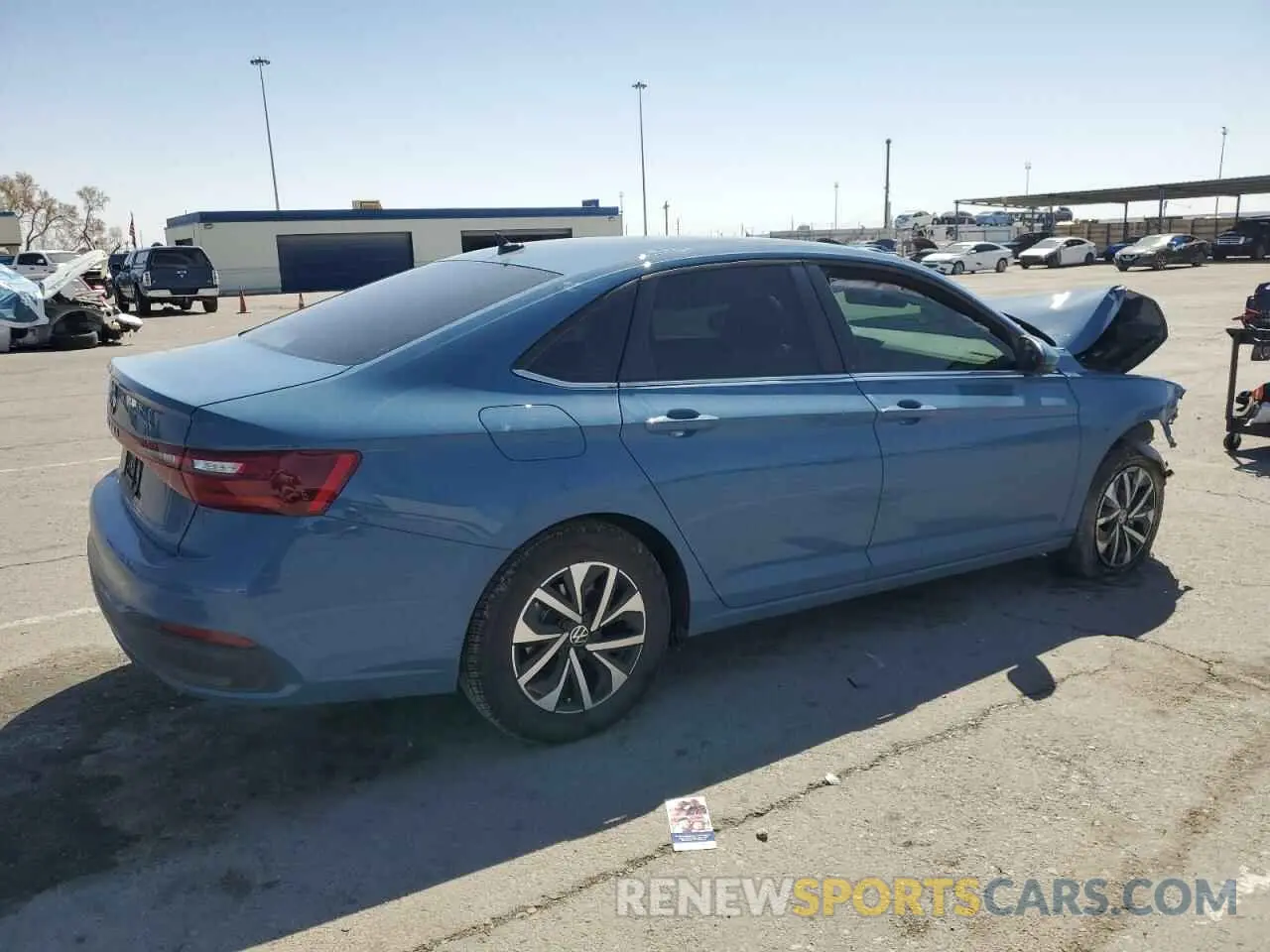 3 Photograph of a damaged car 3VW5X7BU5SM040968 VOLKSWAGEN JETTA 2025