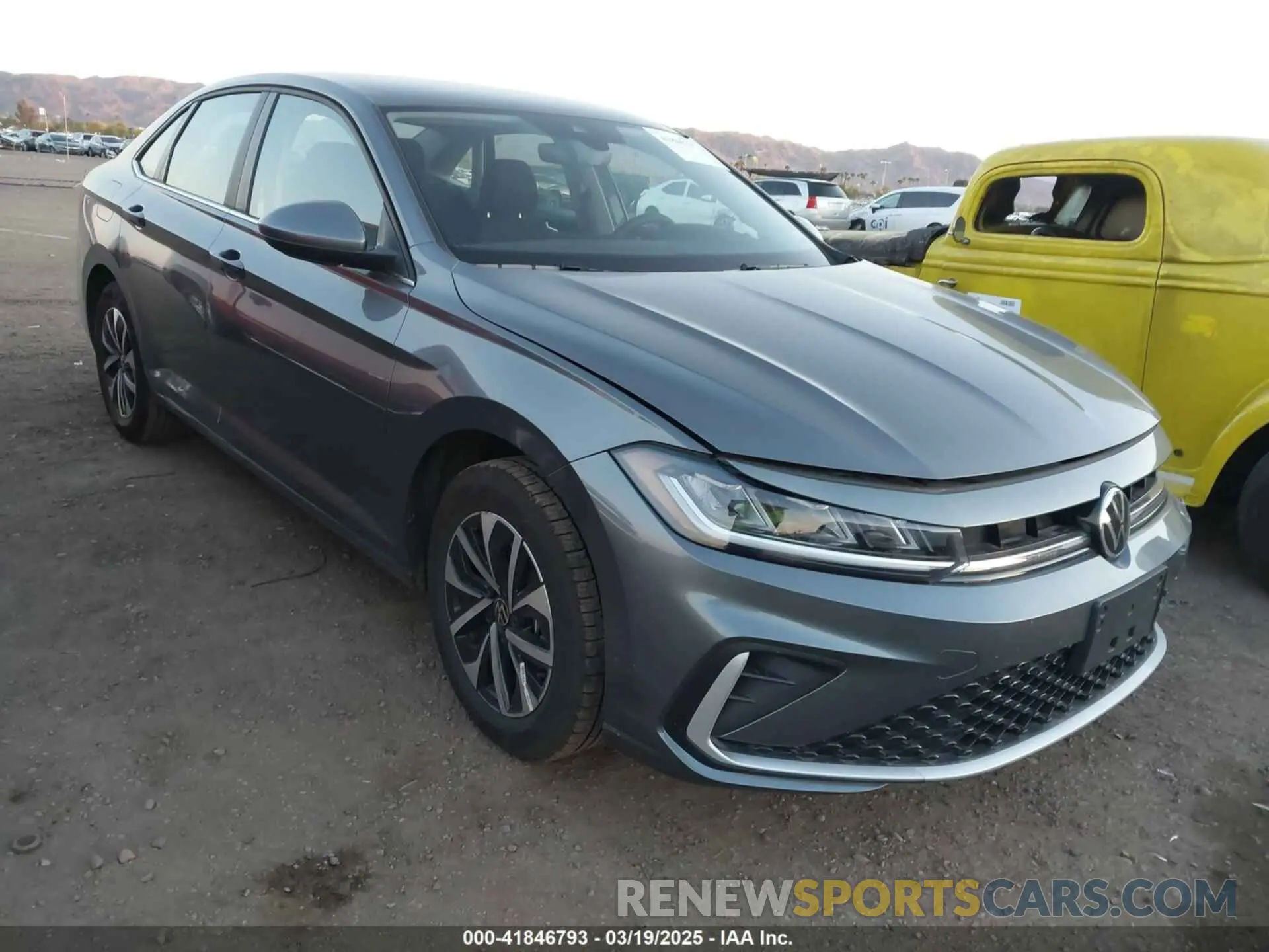1 Photograph of a damaged car 3VW5X7BU7SM013903 VOLKSWAGEN JETTA 2025