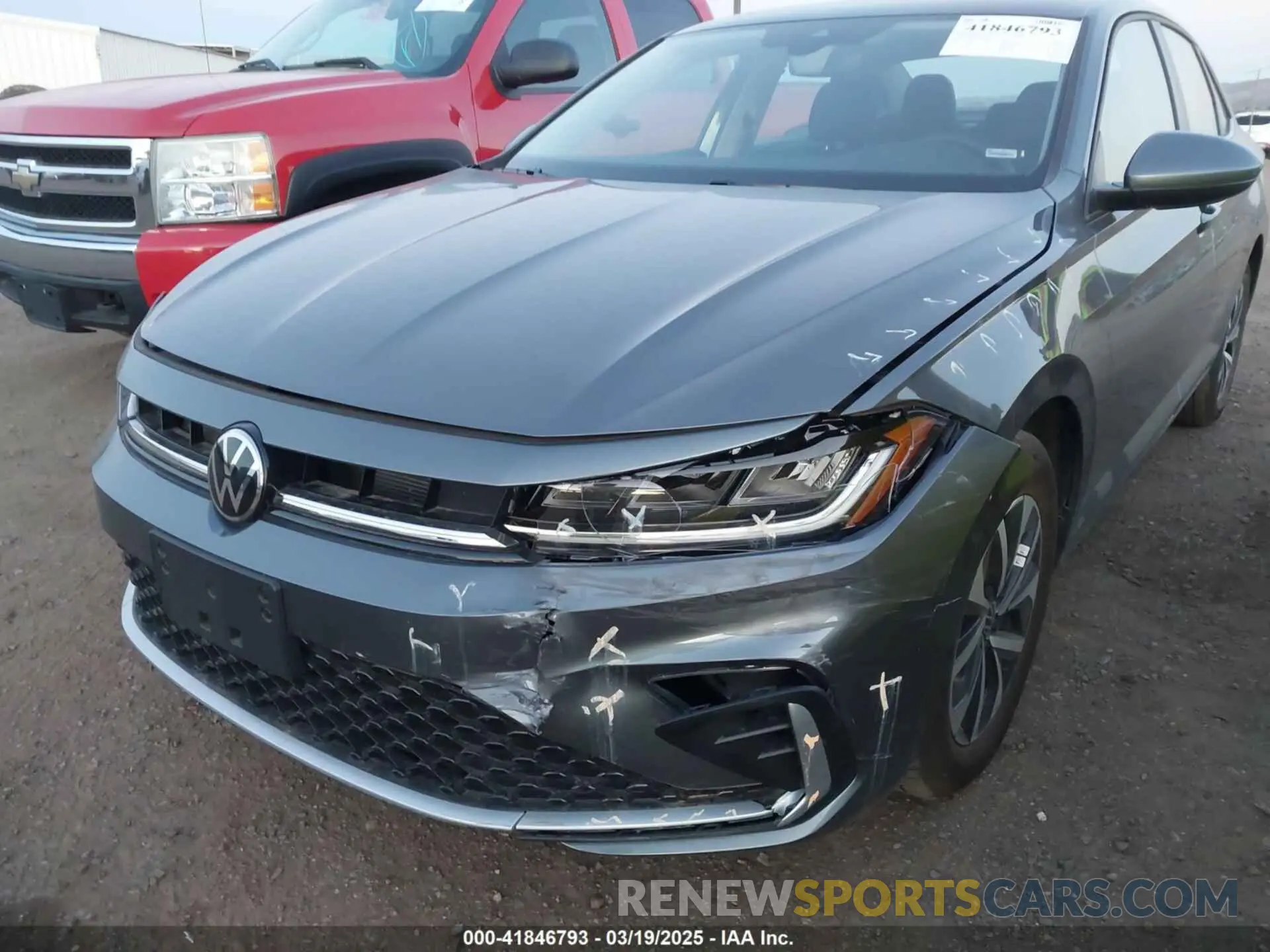 6 Photograph of a damaged car 3VW5X7BU7SM013903 VOLKSWAGEN JETTA 2025