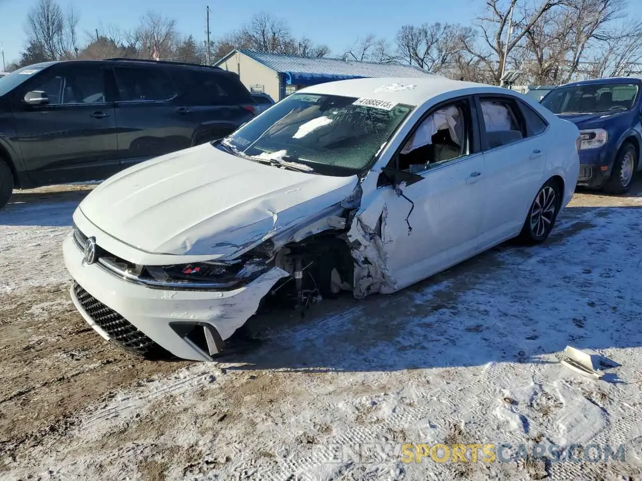 1 Photograph of a damaged car 3VW5X7BU8SM021086 VOLKSWAGEN JETTA 2025