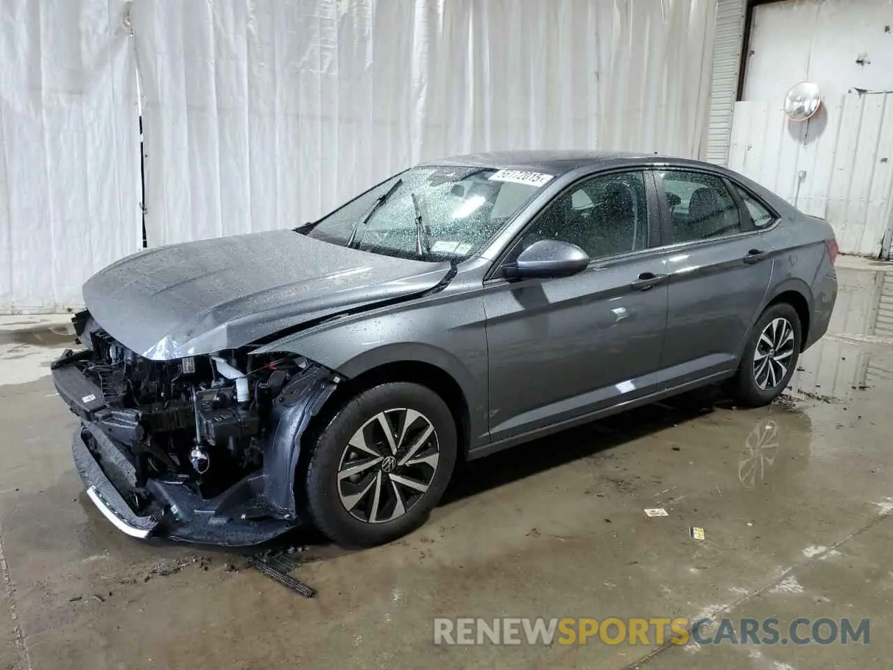 1 Photograph of a damaged car 3VW5X7BU8SM061779 VOLKSWAGEN JETTA 2025