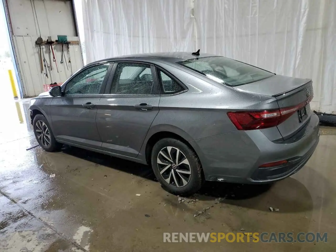 2 Photograph of a damaged car 3VW5X7BU8SM061779 VOLKSWAGEN JETTA 2025