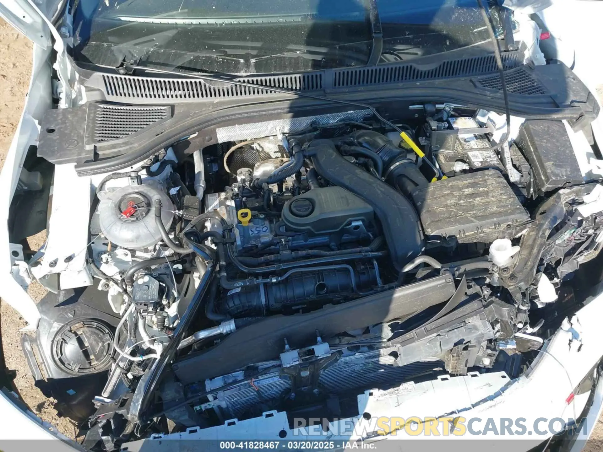 10 Photograph of a damaged car 3VW5X7BU9SM000828 VOLKSWAGEN JETTA 2025