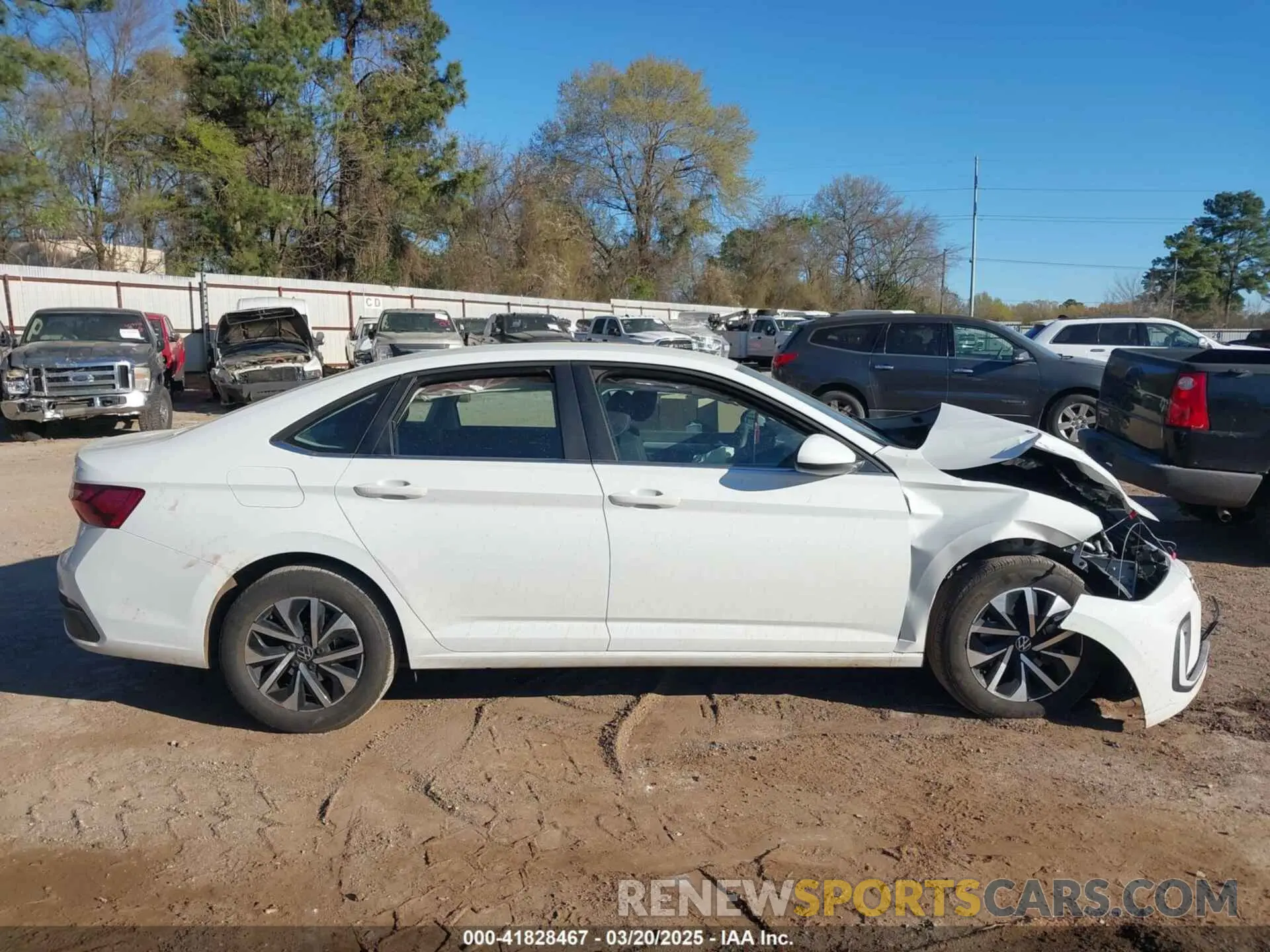 14 Photograph of a damaged car 3VW5X7BU9SM000828 VOLKSWAGEN JETTA 2025