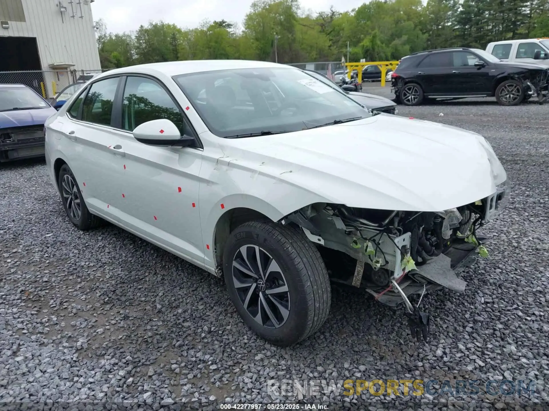 1 Photograph of a damaged car 3VW5X7BUXSM016388 VOLKSWAGEN JETTA 2025