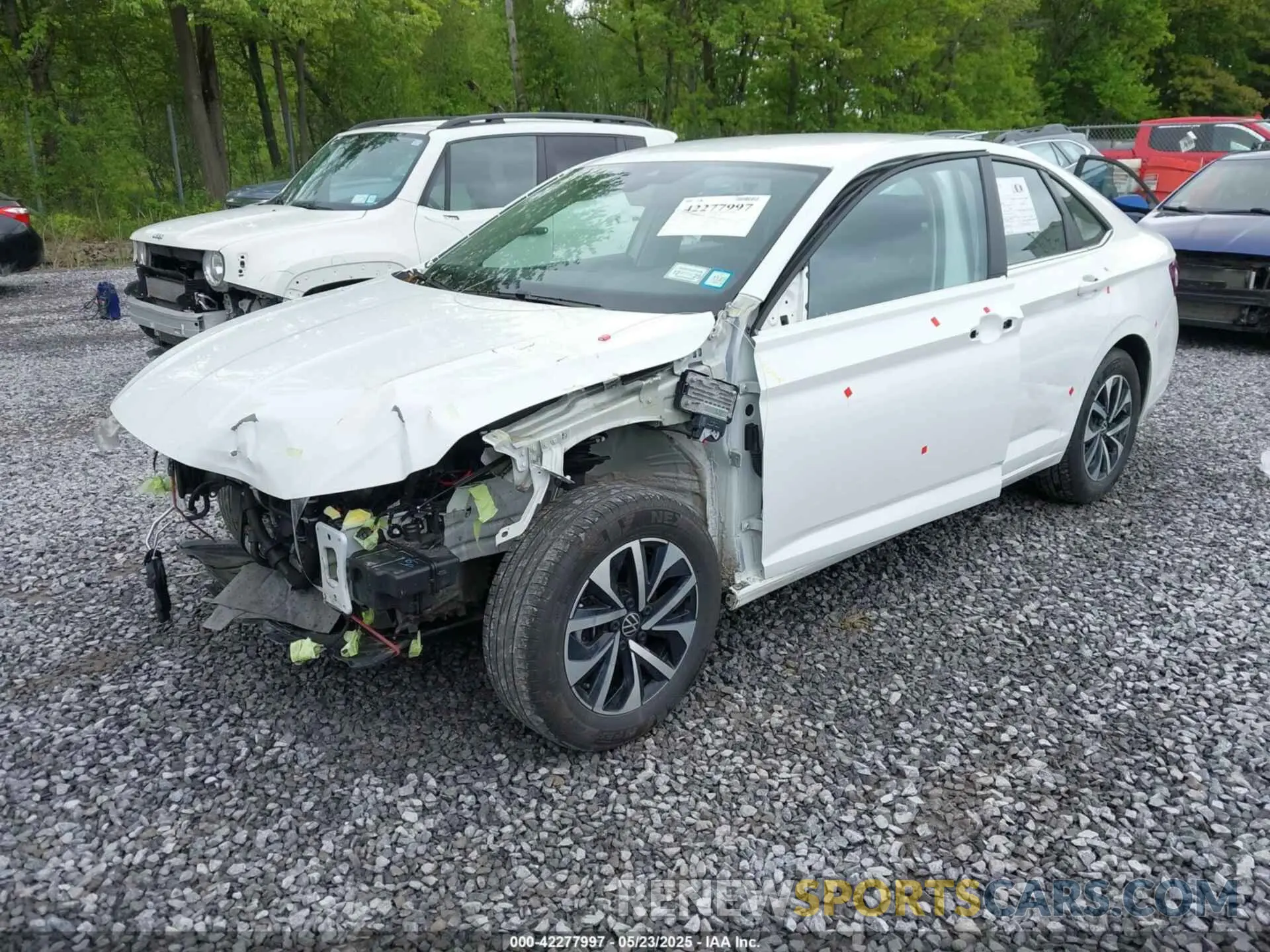 2 Photograph of a damaged car 3VW5X7BUXSM016388 VOLKSWAGEN JETTA 2025