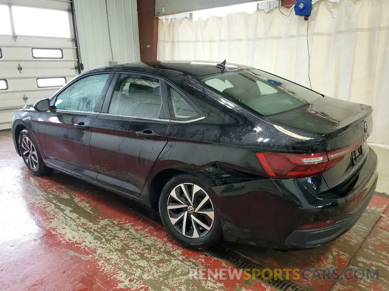 2 Photograph of a damaged car 3VW5X7BUXSM071634 VOLKSWAGEN JETTA 2025