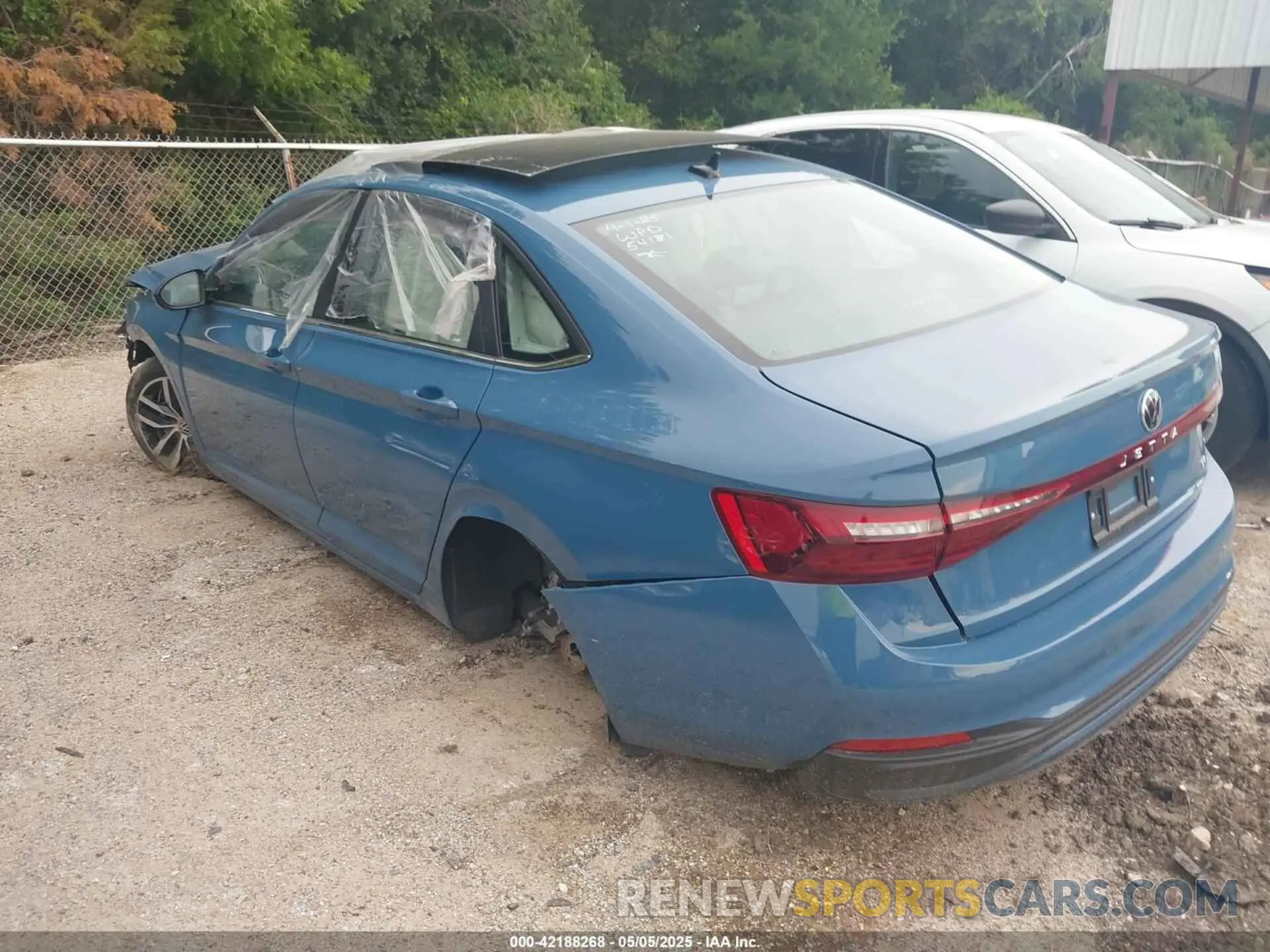 3 Photograph of a damaged car 3VW7X7BU0SM043351 VOLKSWAGEN JETTA 2025