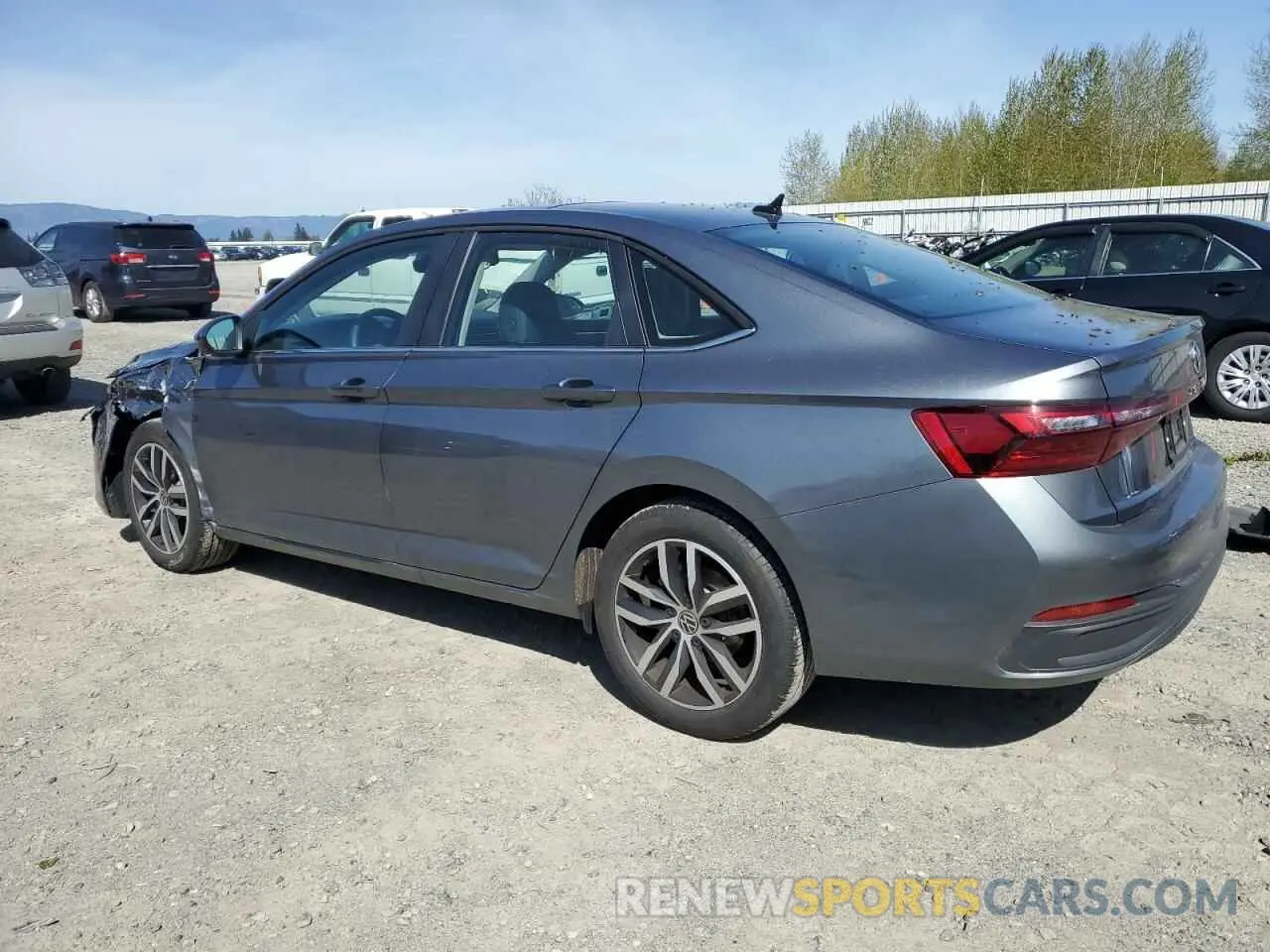2 Photograph of a damaged car 3VW7X7BU0SM047898 VOLKSWAGEN JETTA 2025