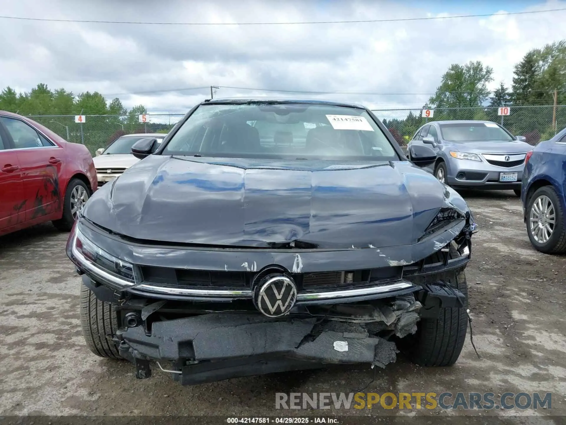 11 Photograph of a damaged car 3VW7X7BU0SM058142 VOLKSWAGEN JETTA 2025