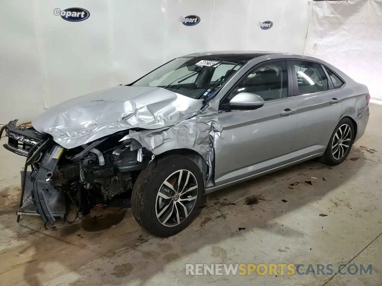 1 Photograph of a damaged car 3VW7X7BU0SM061865 VOLKSWAGEN JETTA 2025
