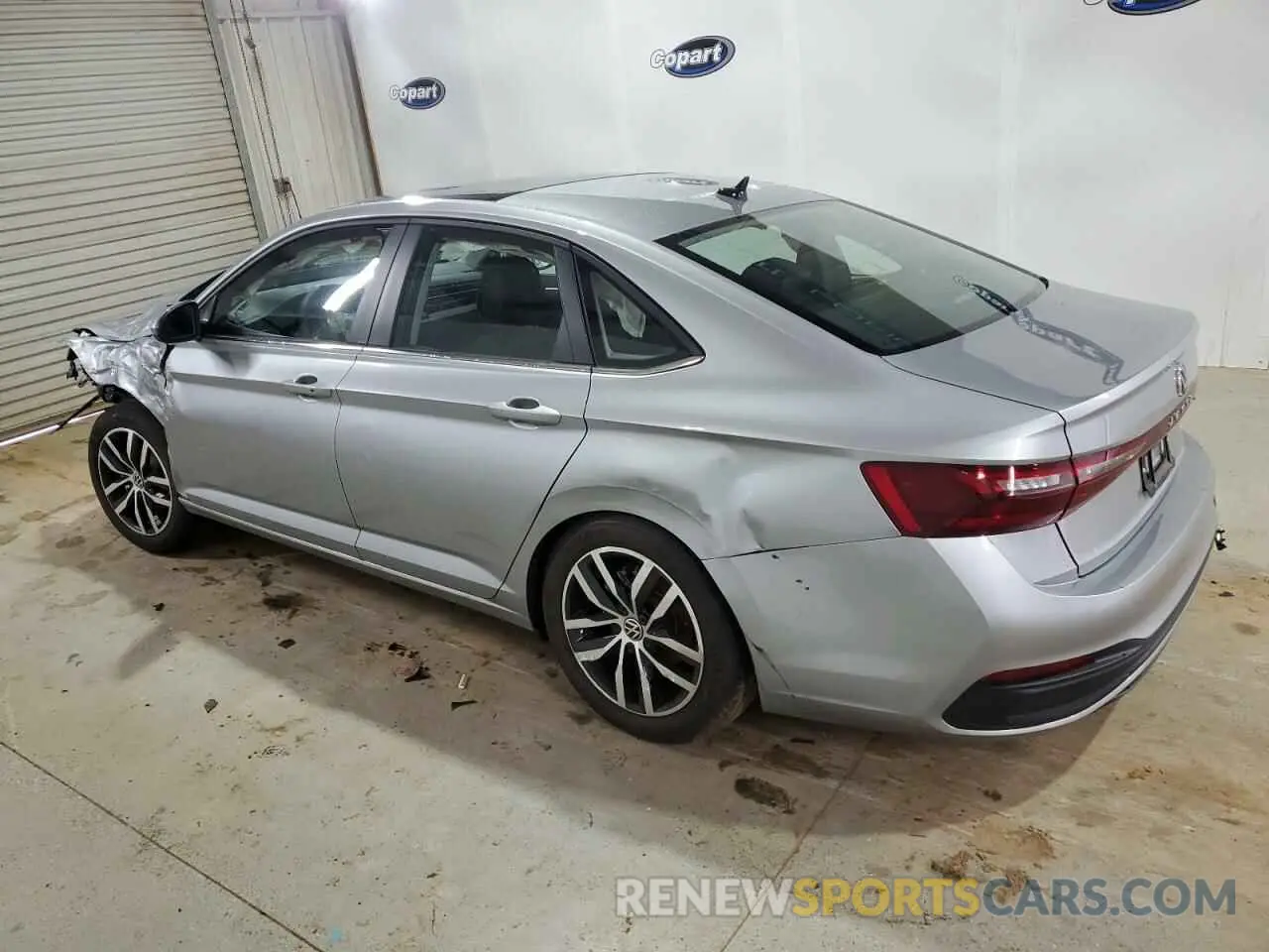 2 Photograph of a damaged car 3VW7X7BU0SM061865 VOLKSWAGEN JETTA 2025
