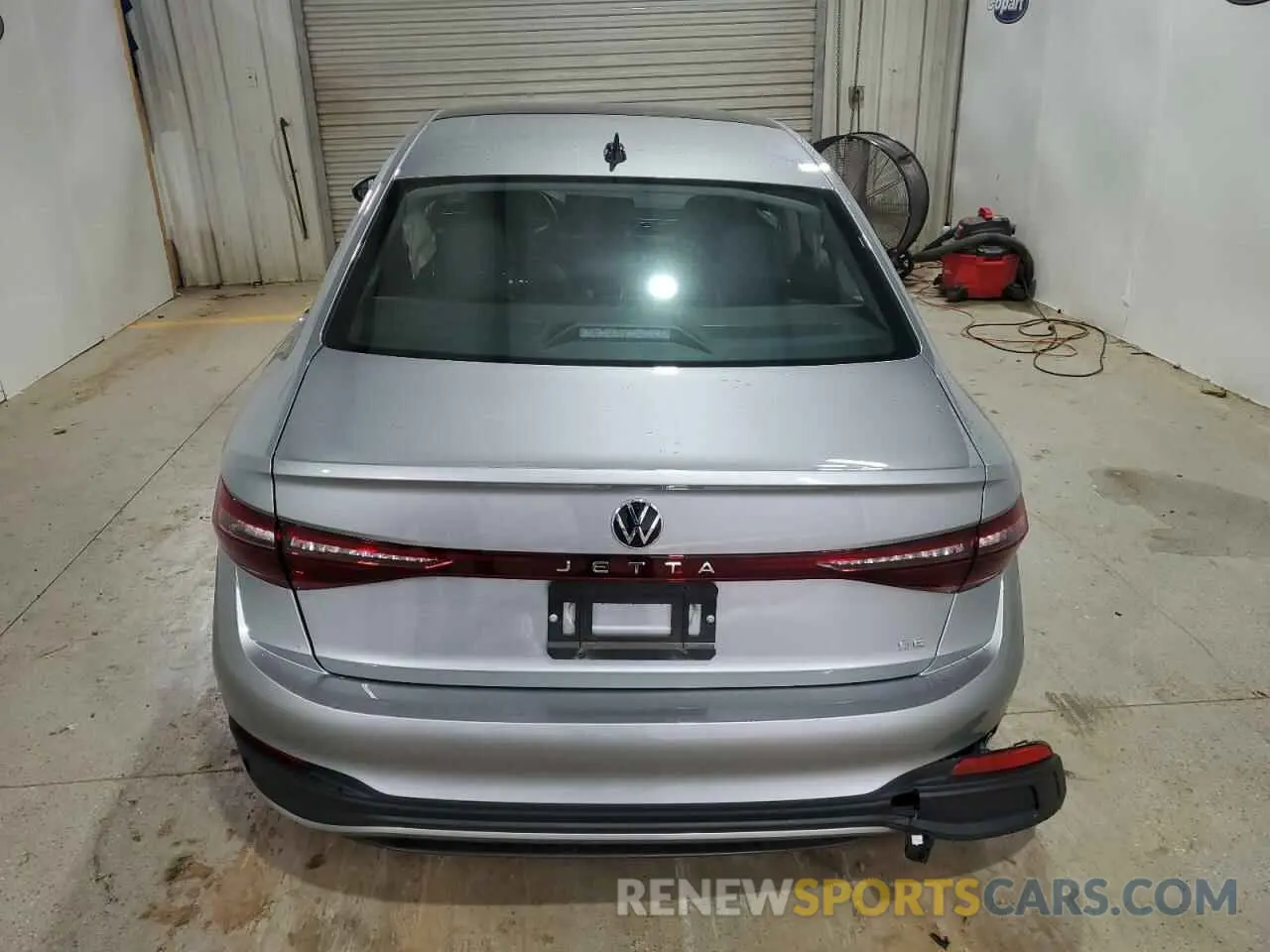 6 Photograph of a damaged car 3VW7X7BU0SM061865 VOLKSWAGEN JETTA 2025