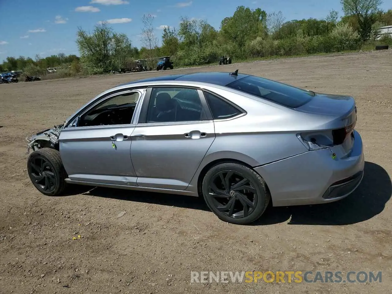 2 Photograph of a damaged car 3VW7X7BU1SM007586 VOLKSWAGEN JETTA 2025