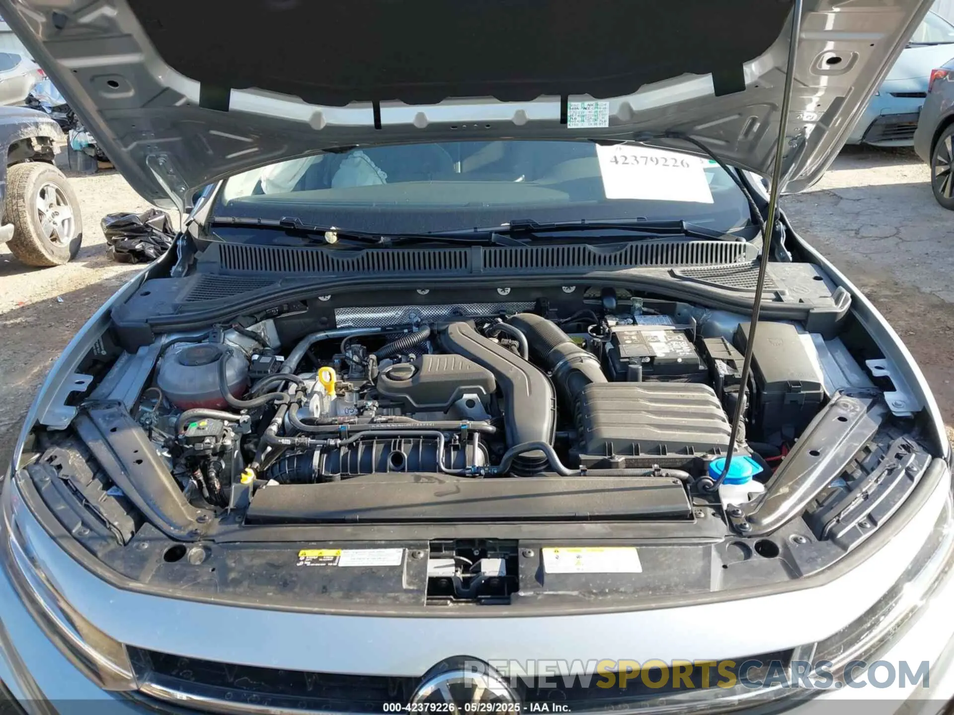 10 Photograph of a damaged car 3VW7X7BU2SM061754 VOLKSWAGEN JETTA 2025