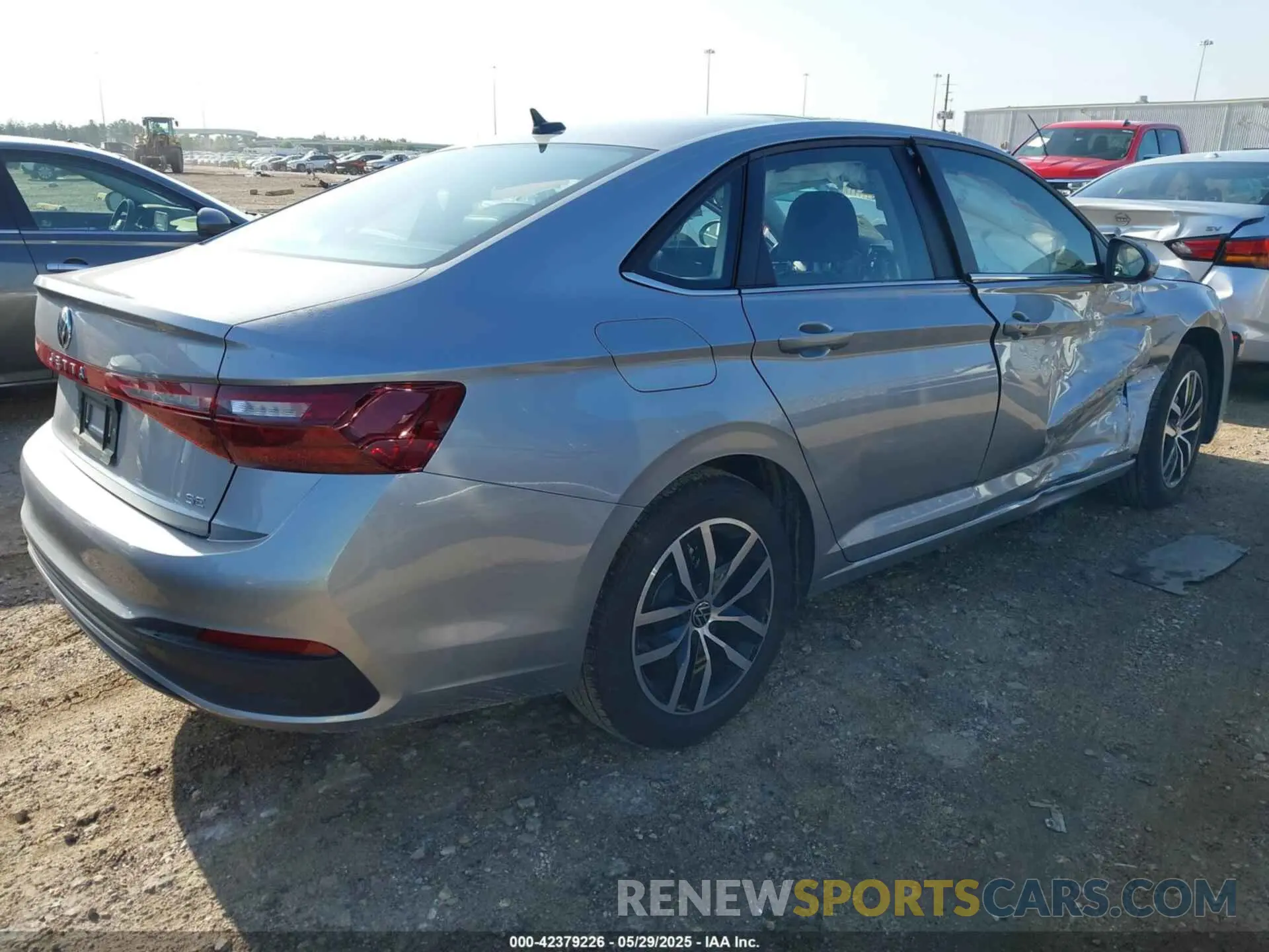 4 Photograph of a damaged car 3VW7X7BU2SM061754 VOLKSWAGEN JETTA 2025