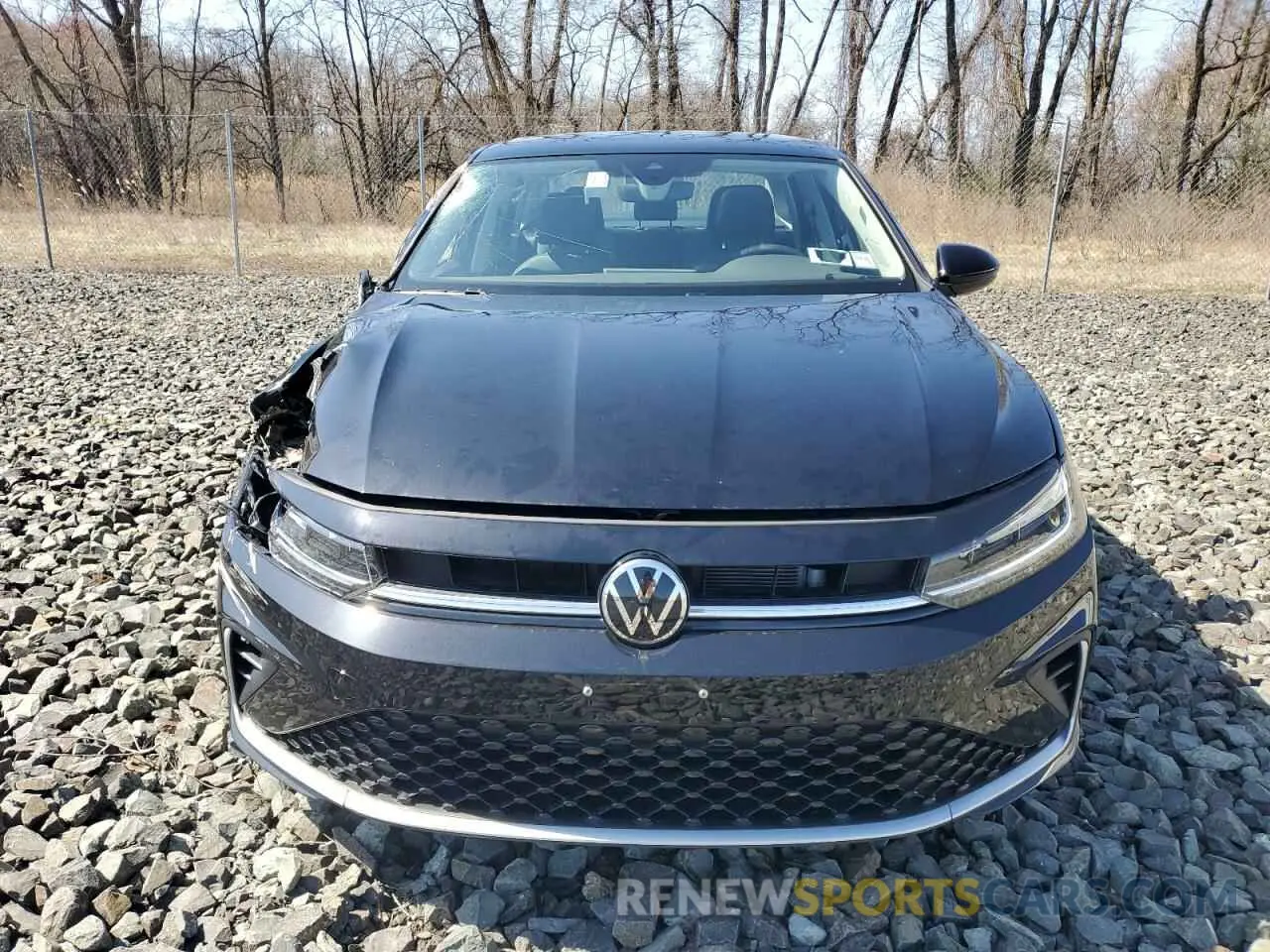 5 Photograph of a damaged car 3VW7X7BU4SM042462 VOLKSWAGEN JETTA 2025