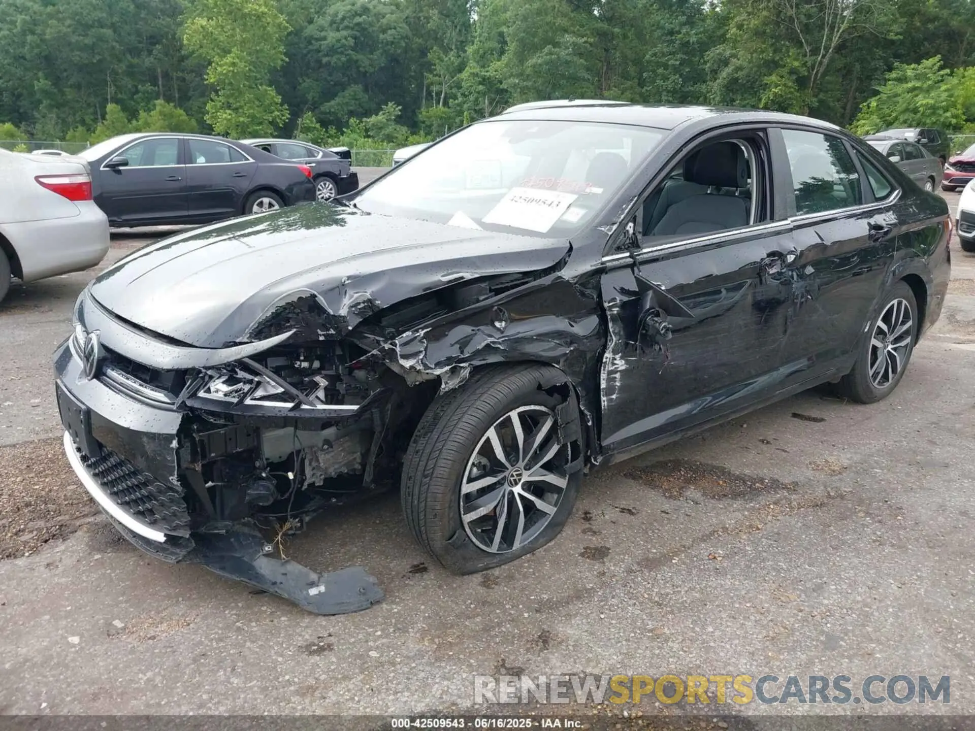 6 Photograph of a damaged car 3VW7X7BU4SM043286 VOLKSWAGEN JETTA 2025