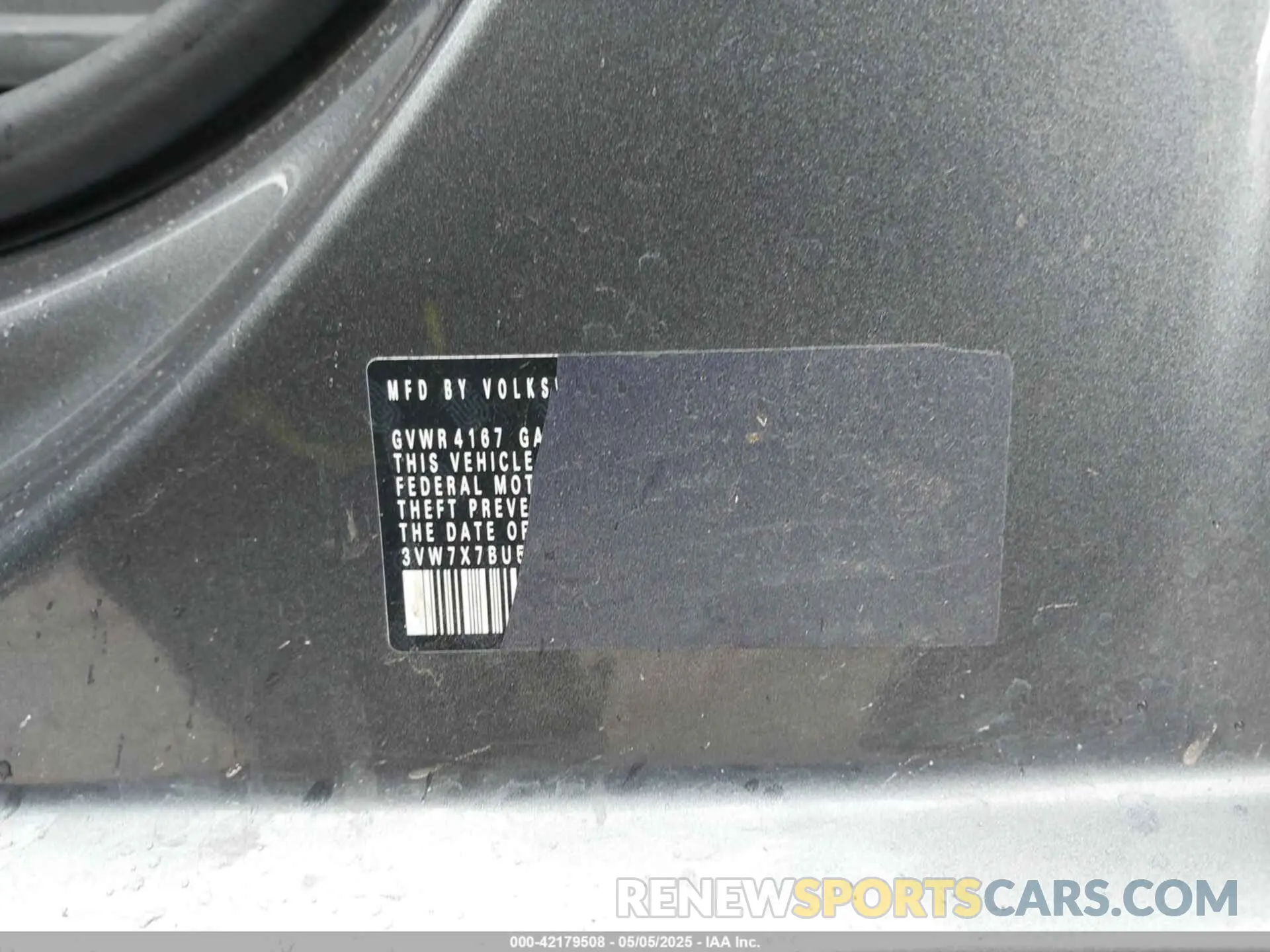 9 Photograph of a damaged car 3VW7X7BU5SM007669 VOLKSWAGEN JETTA 2025