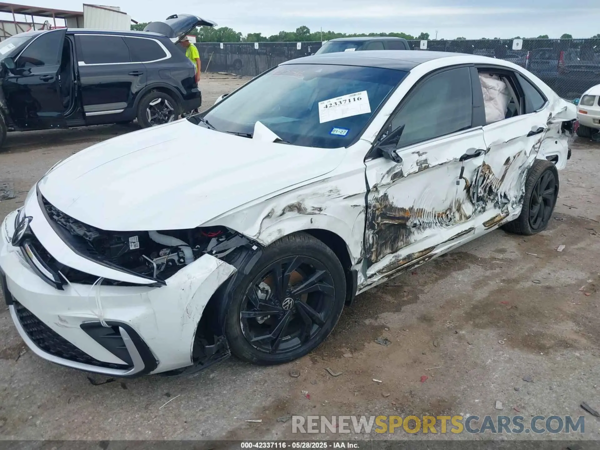 2 Photograph of a damaged car 3VW7X7BU5SM015416 VOLKSWAGEN JETTA 2025