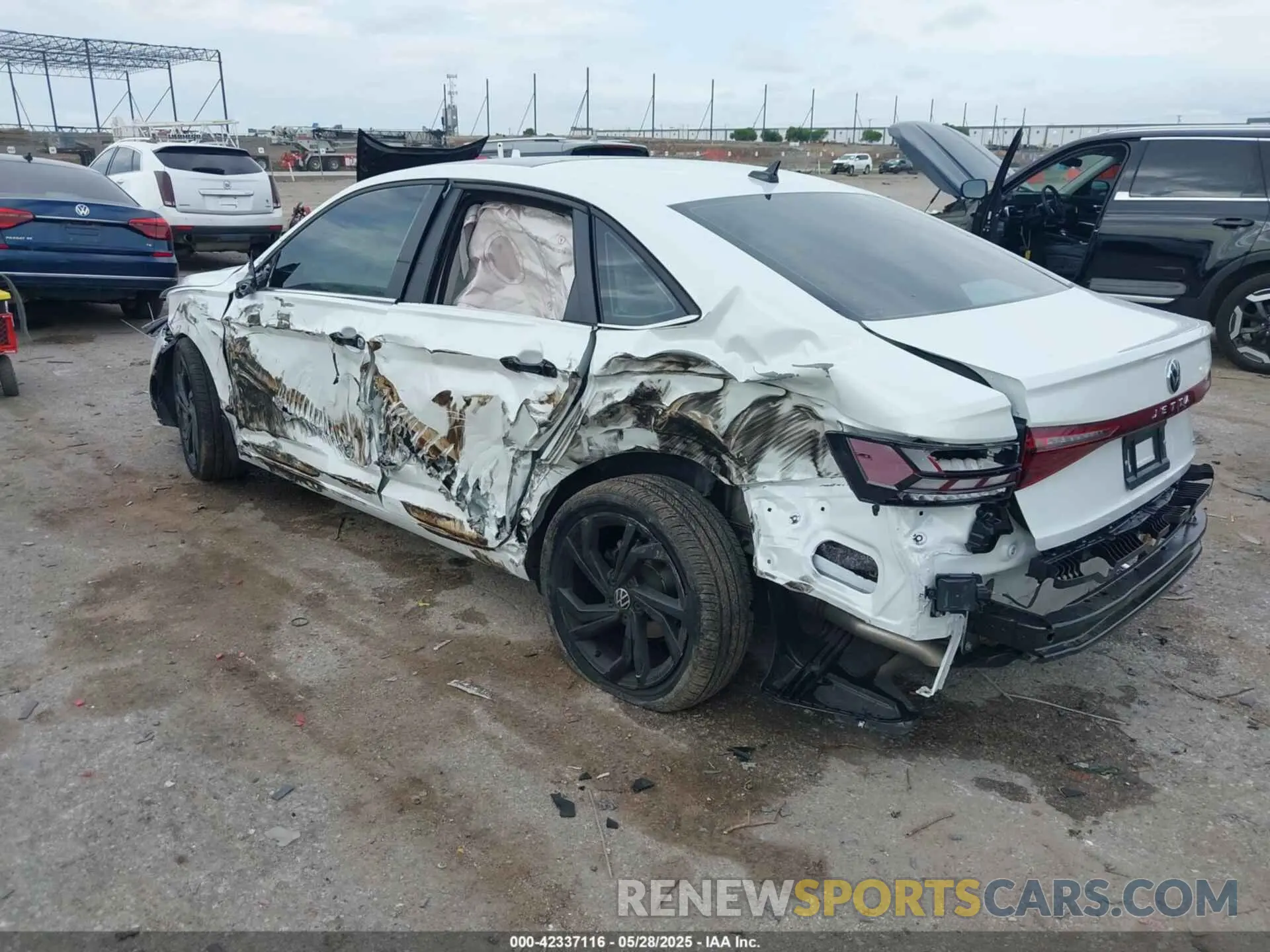 3 Photograph of a damaged car 3VW7X7BU5SM015416 VOLKSWAGEN JETTA 2025