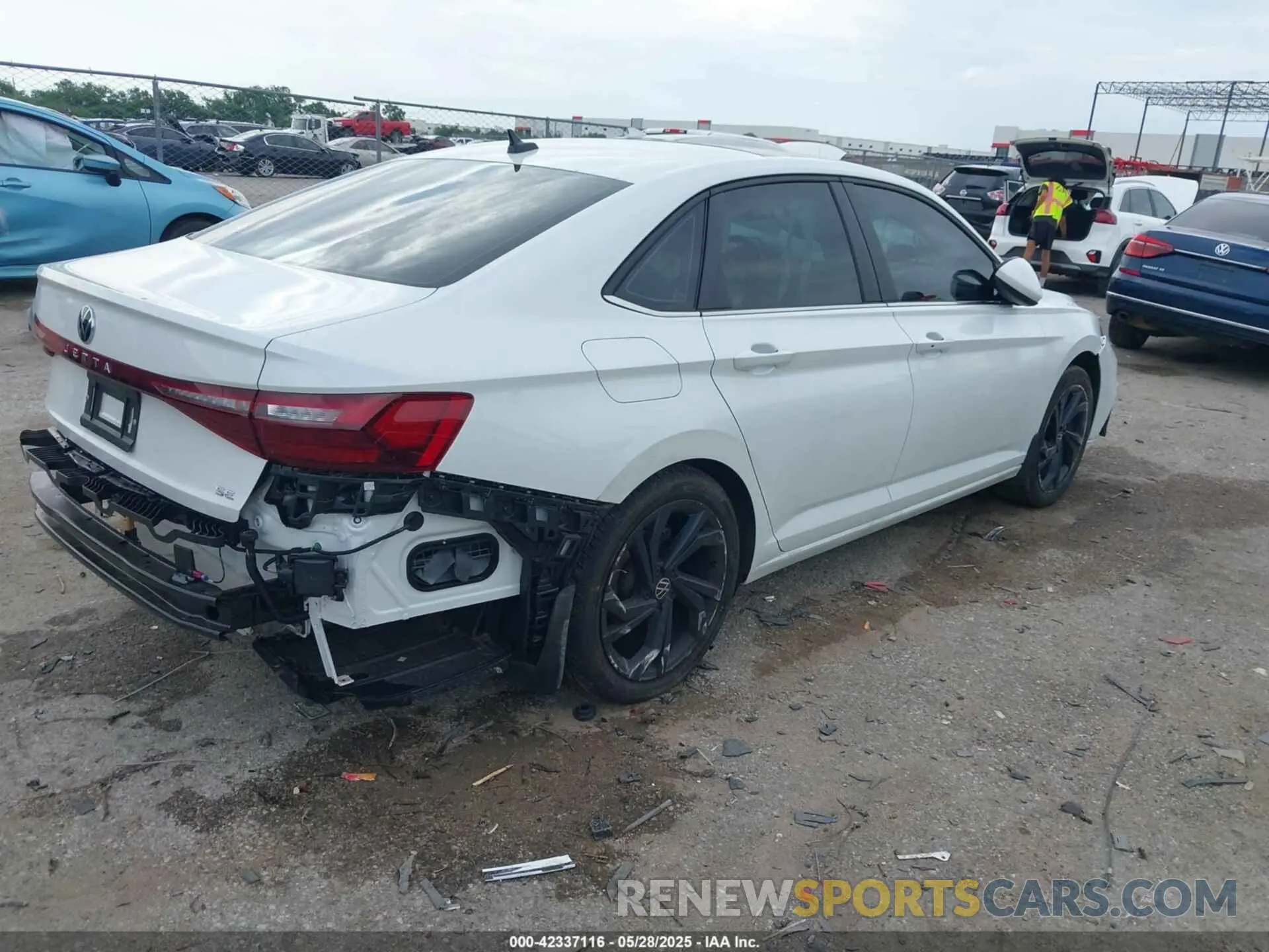 4 Photograph of a damaged car 3VW7X7BU5SM015416 VOLKSWAGEN JETTA 2025