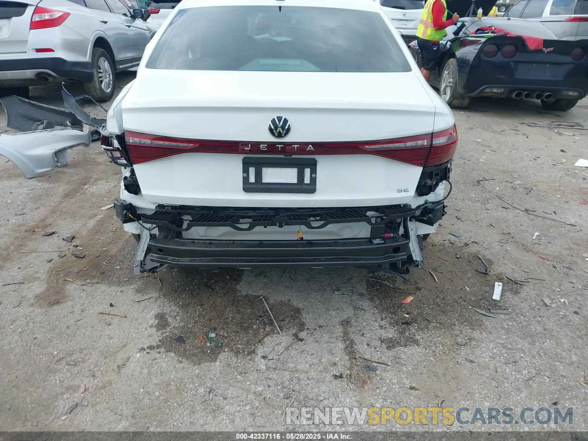 6 Photograph of a damaged car 3VW7X7BU5SM015416 VOLKSWAGEN JETTA 2025