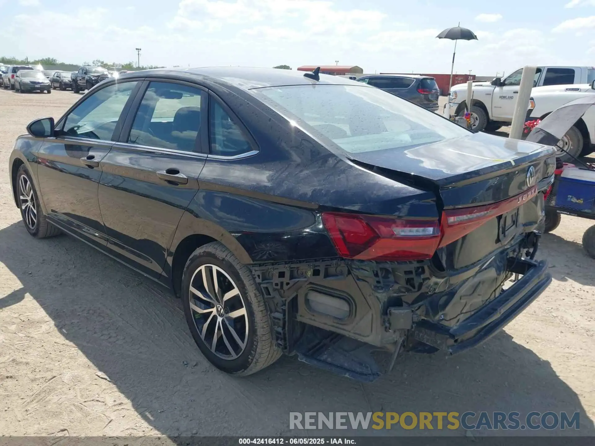 3 Photograph of a damaged car 3VW7X7BU5SM016937 VOLKSWAGEN JETTA 2025