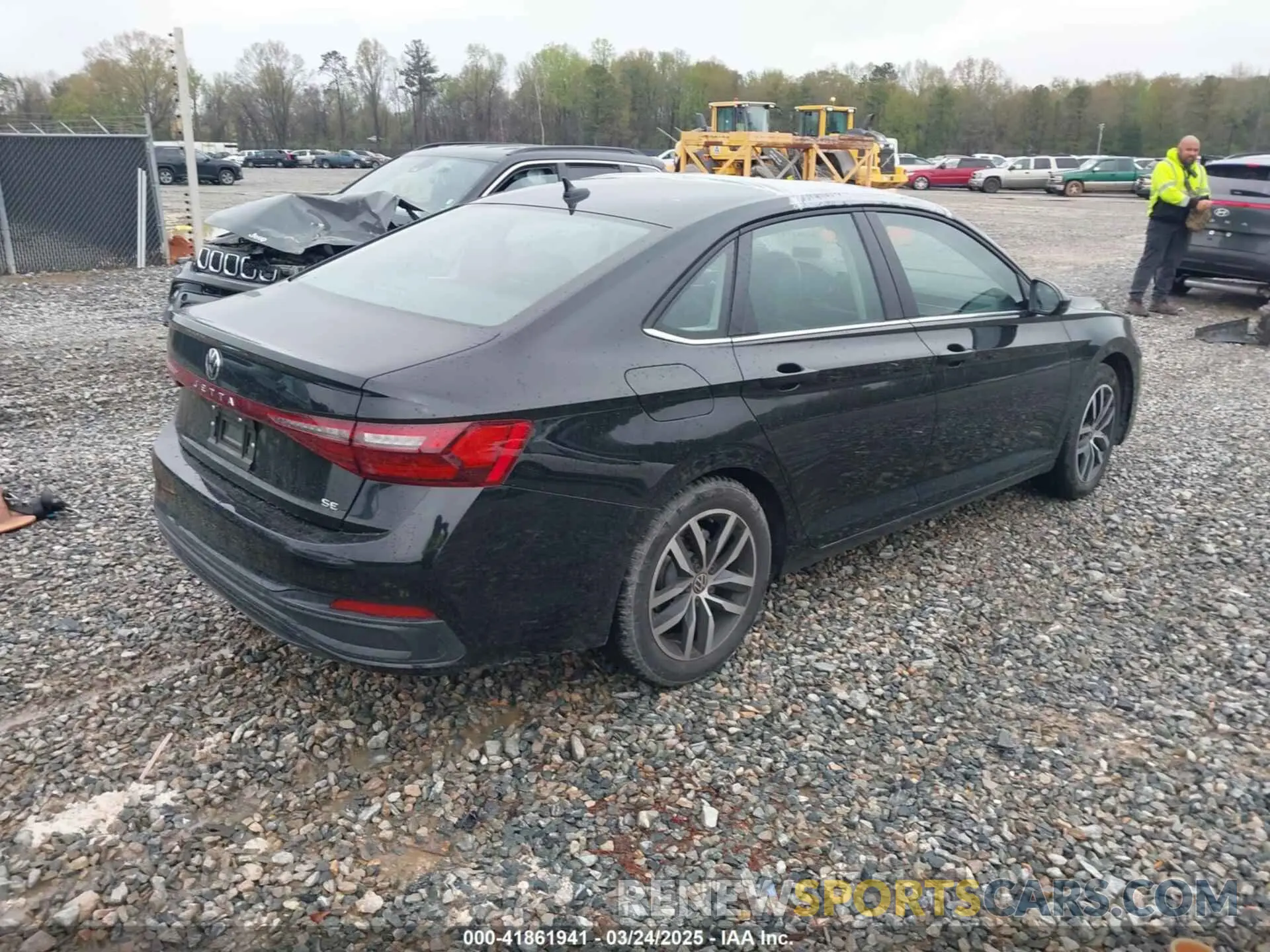 4 Photograph of a damaged car 3VW7X7BU5SM029526 VOLKSWAGEN JETTA 2025