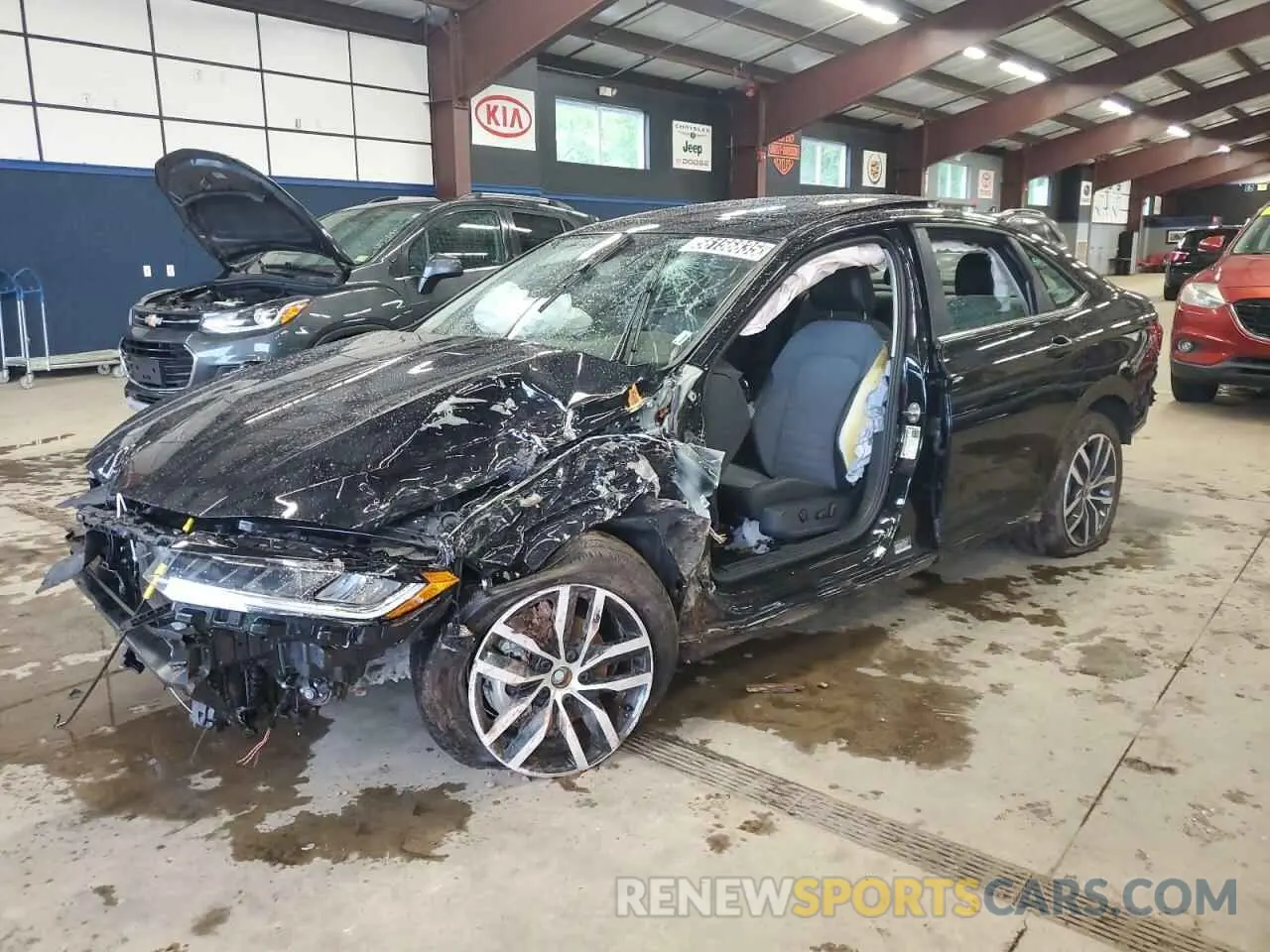 1 Photograph of a damaged car 3VW7X7BU5SM042938 VOLKSWAGEN JETTA 2025