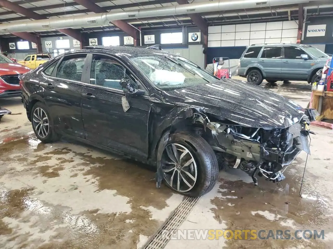 4 Photograph of a damaged car 3VW7X7BU5SM042938 VOLKSWAGEN JETTA 2025