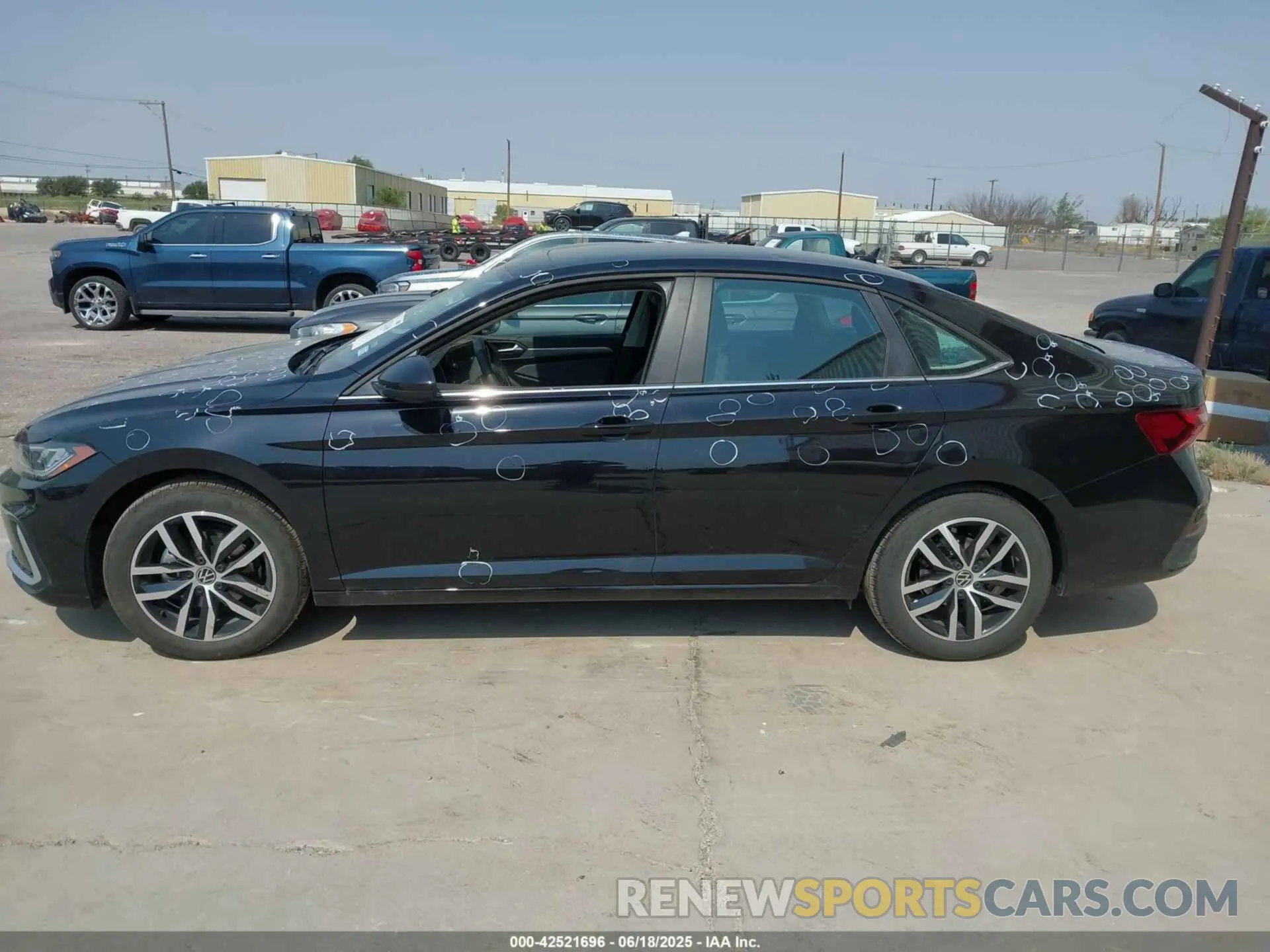 14 Photograph of a damaged car 3VW7X7BU6SM049803 VOLKSWAGEN JETTA 2025