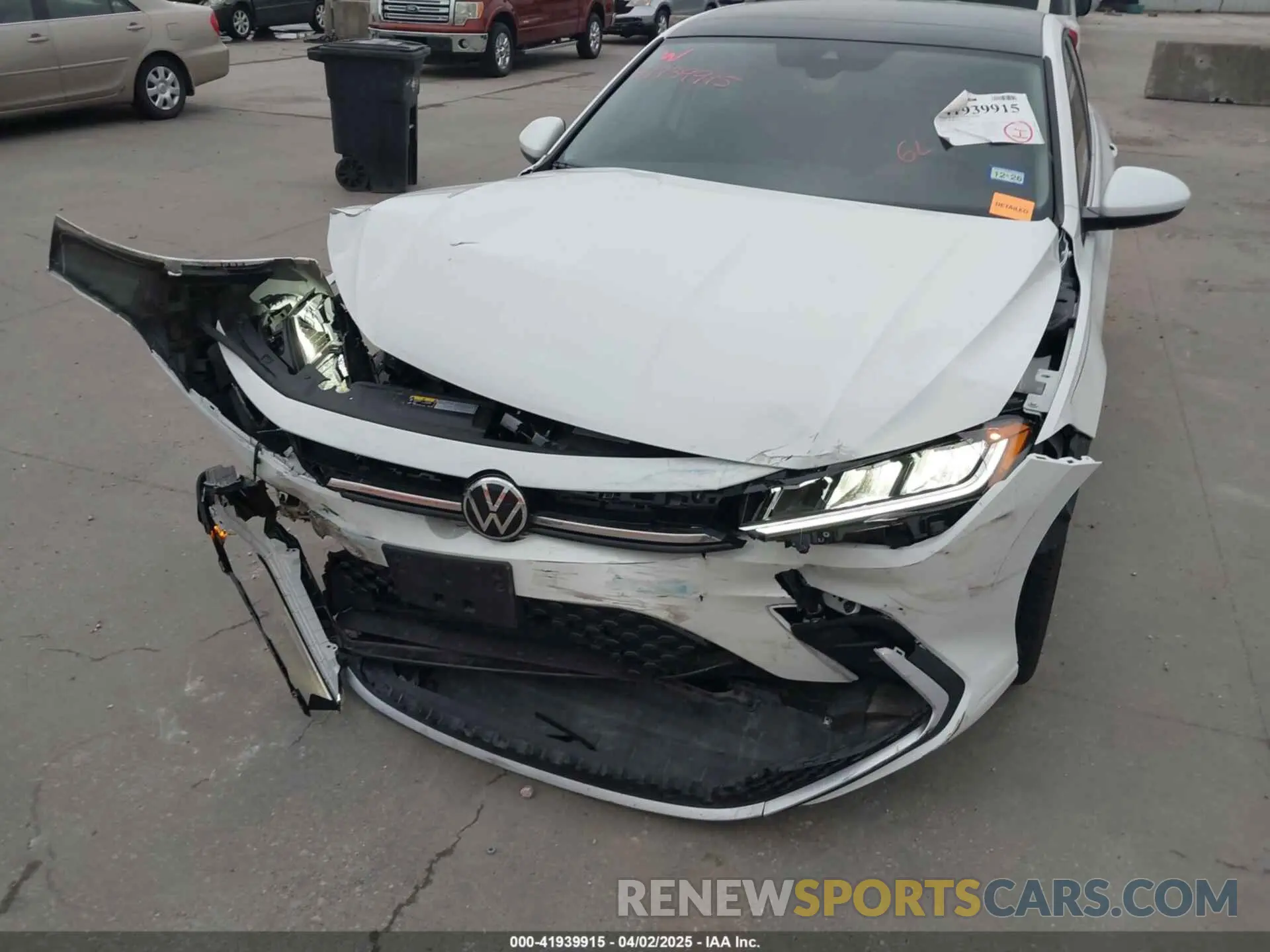 6 Photograph of a damaged car 3VW7X7BU7SM015157 VOLKSWAGEN JETTA 2025