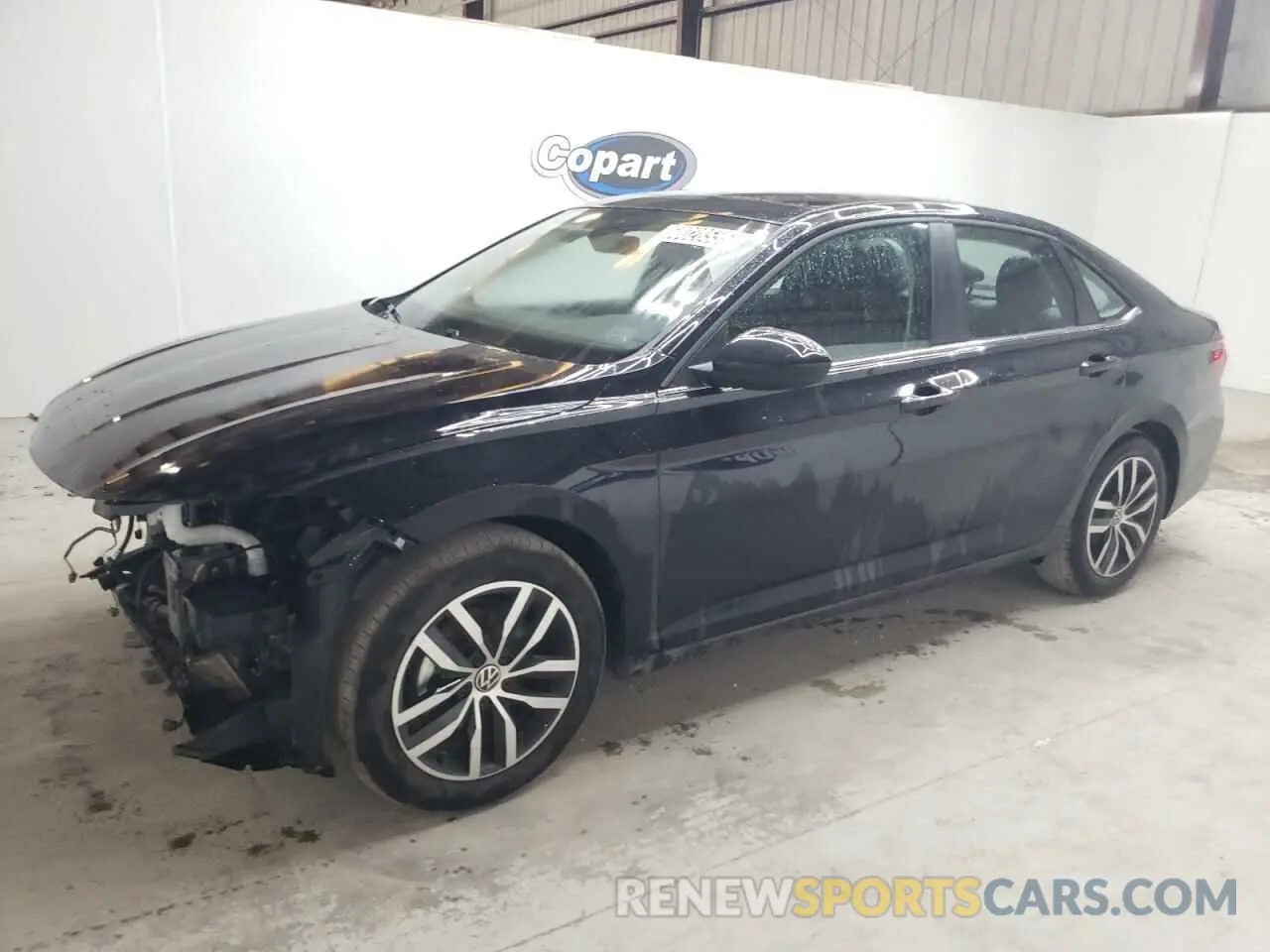 1 Photograph of a damaged car 3VW7X7BU7SM048661 VOLKSWAGEN JETTA 2025