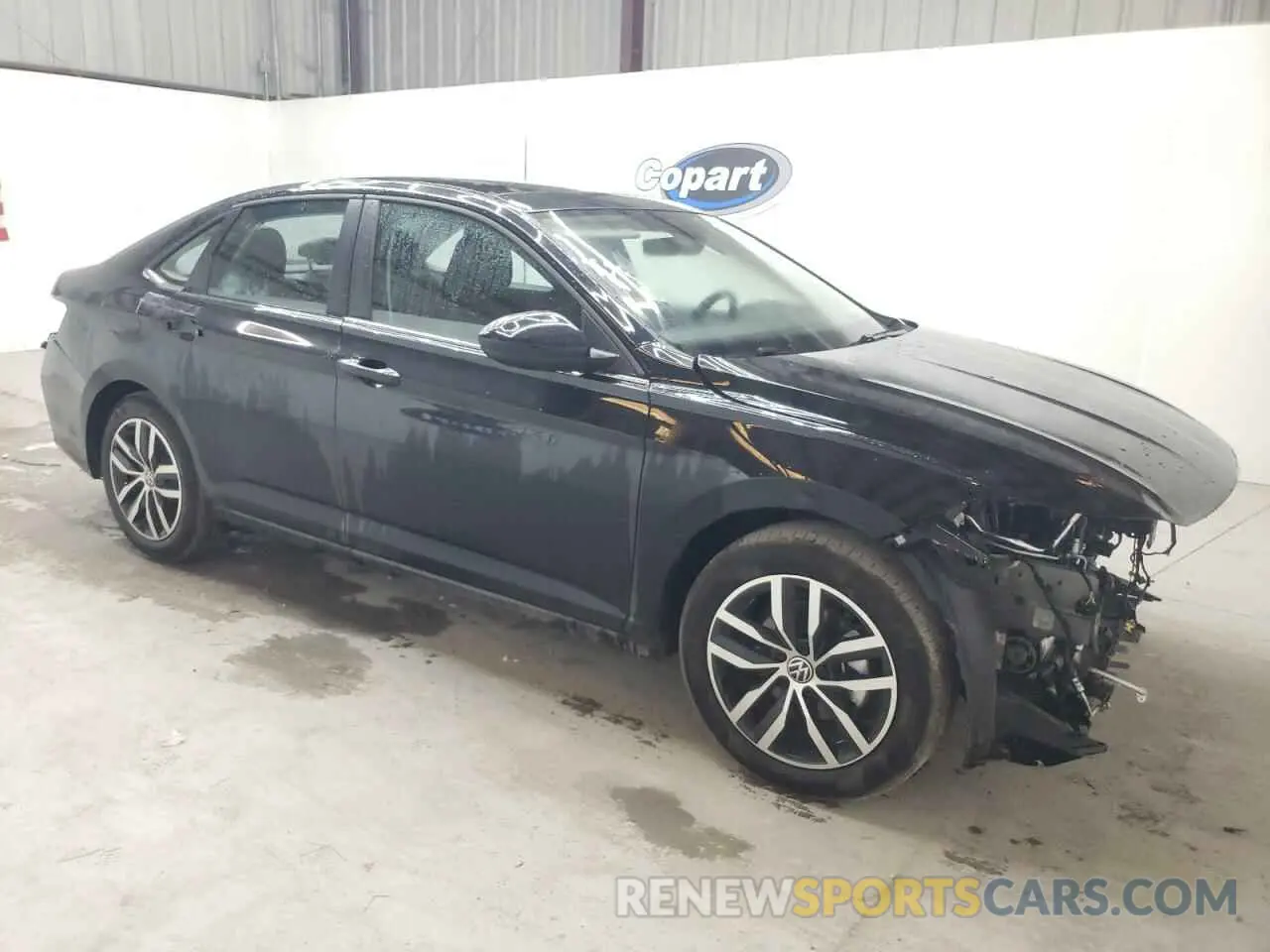 4 Photograph of a damaged car 3VW7X7BU7SM048661 VOLKSWAGEN JETTA 2025