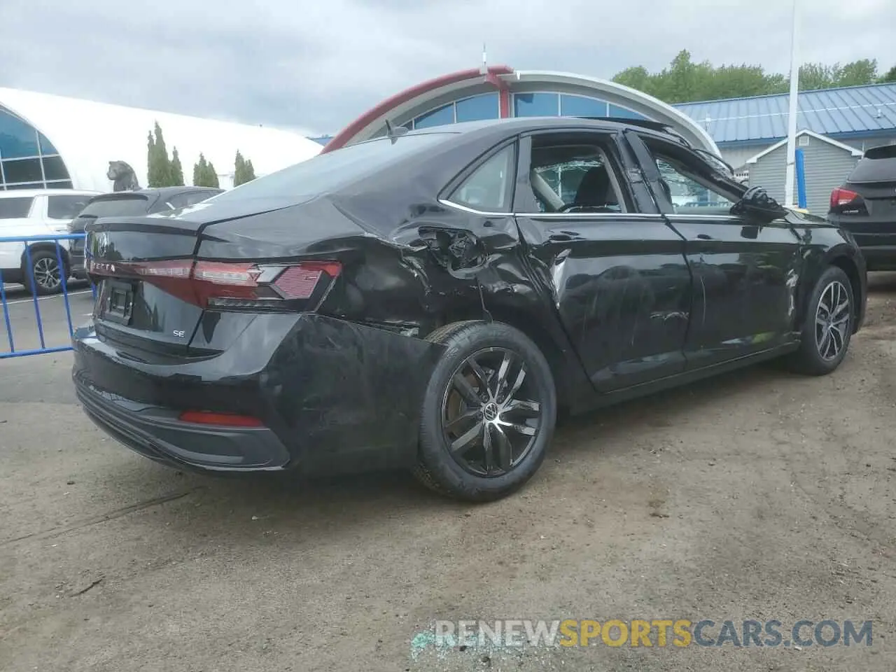 3 Photograph of a damaged car 3VW7X7BU7SM052614 VOLKSWAGEN JETTA 2025
