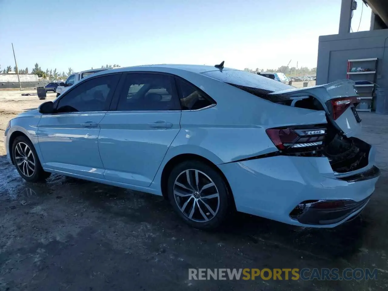 2 Photograph of a damaged car 3VW7X7BU8SM015619 VOLKSWAGEN JETTA 2025