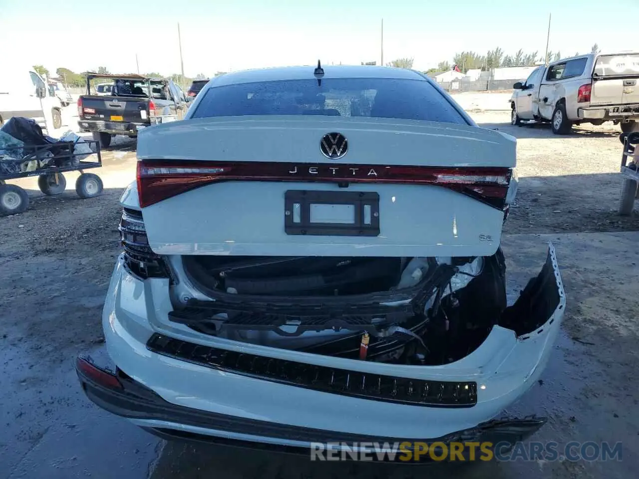 6 Photograph of a damaged car 3VW7X7BU8SM015619 VOLKSWAGEN JETTA 2025