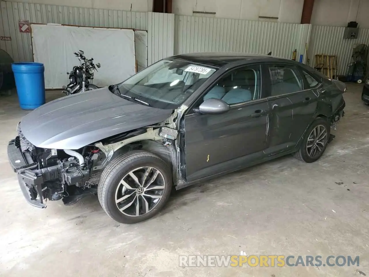 1 Photograph of a damaged car 3VW7X7BU8SM033862 VOLKSWAGEN JETTA 2025