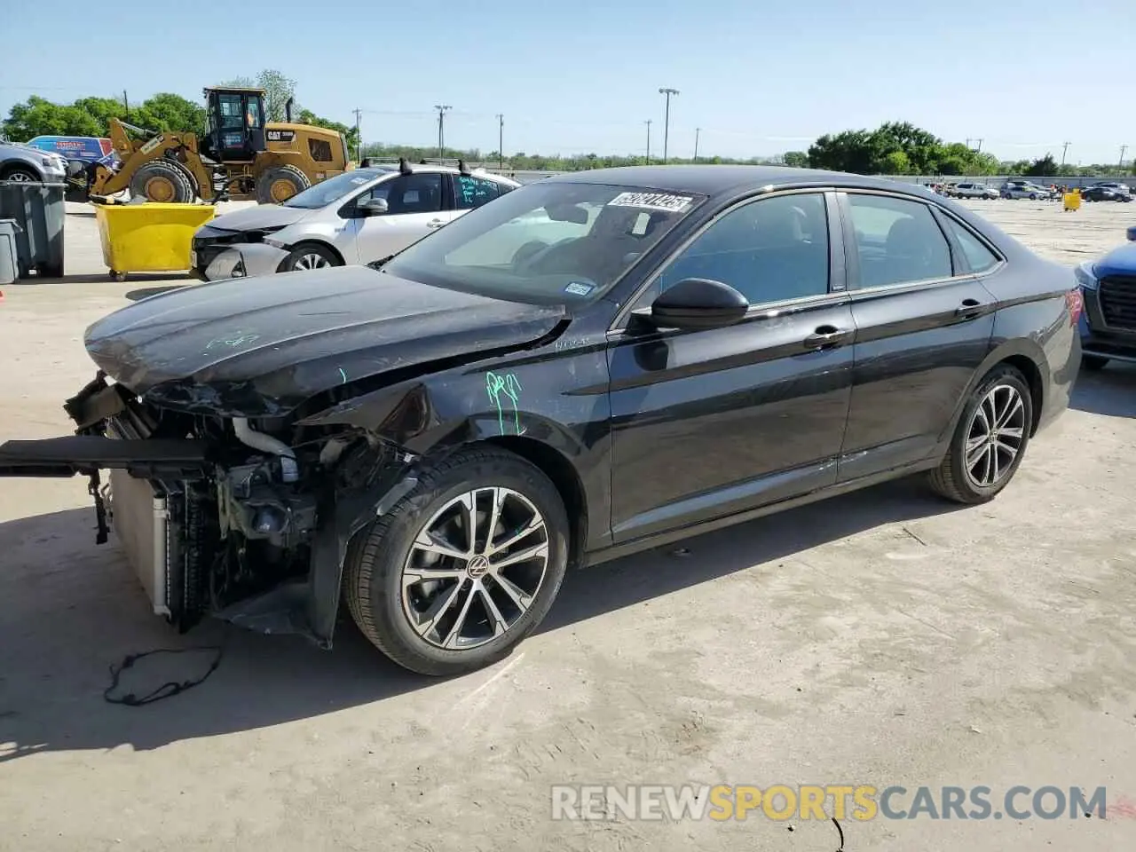 1 Photograph of a damaged car 3VWBX7BU2SM011737 VOLKSWAGEN JETTA 2025