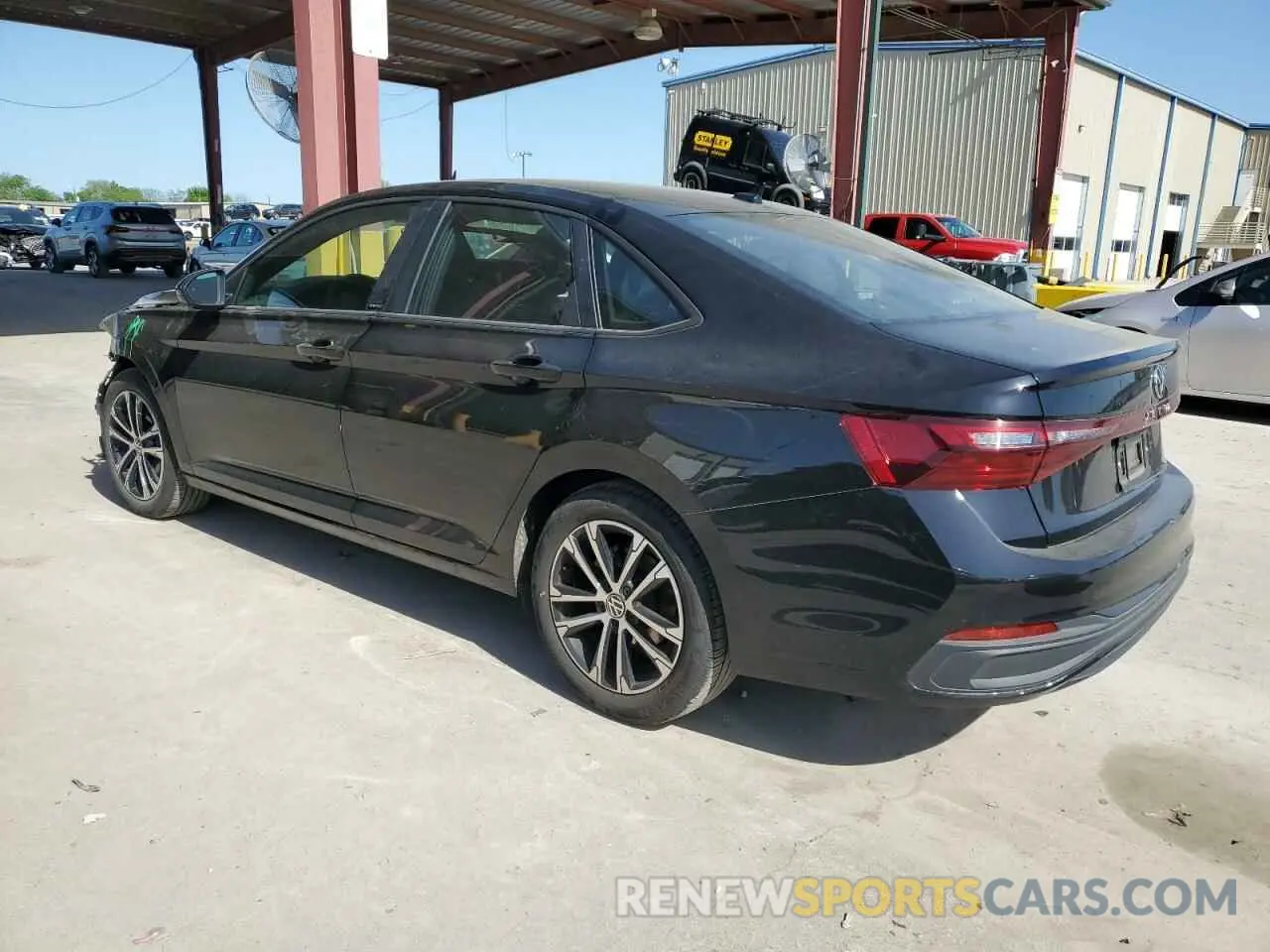 2 Photograph of a damaged car 3VWBX7BU2SM011737 VOLKSWAGEN JETTA 2025