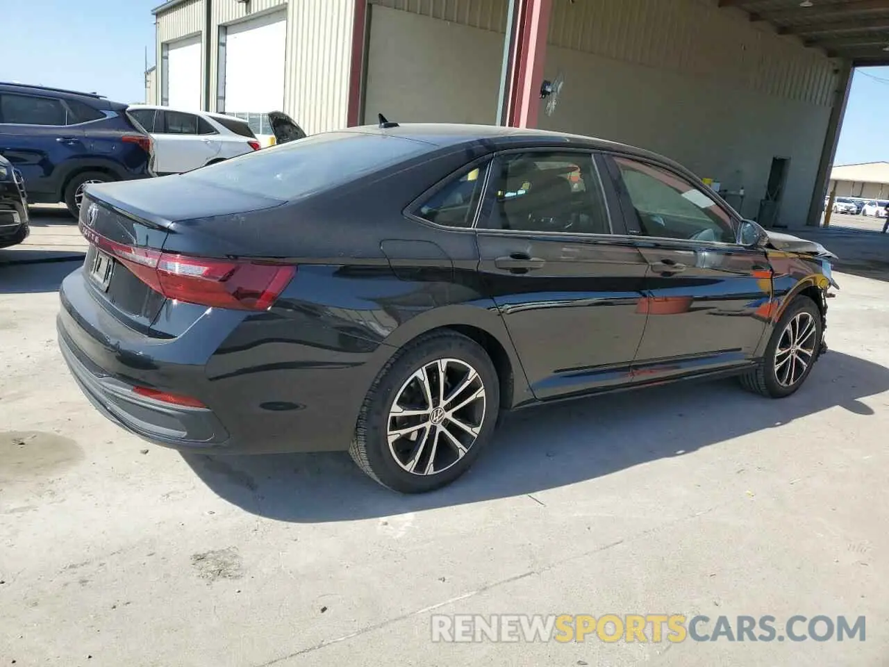 3 Photograph of a damaged car 3VWBX7BU2SM011737 VOLKSWAGEN JETTA 2025
