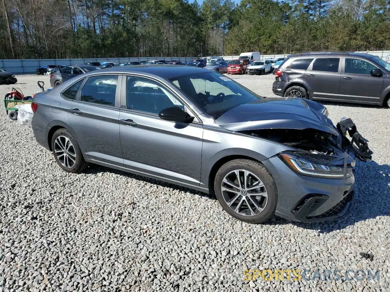 4 Photograph of a damaged car 3VWBX7BU2SM038212 VOLKSWAGEN JETTA 2025