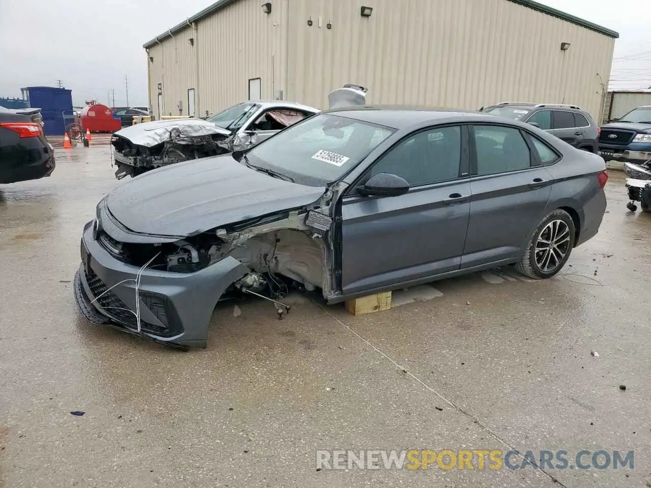 1 Photograph of a damaged car 3VWBX7BU3SM000276 VOLKSWAGEN JETTA 2025