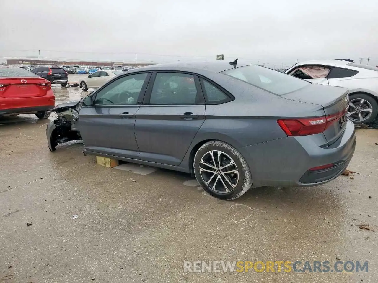 2 Photograph of a damaged car 3VWBX7BU3SM000276 VOLKSWAGEN JETTA 2025
