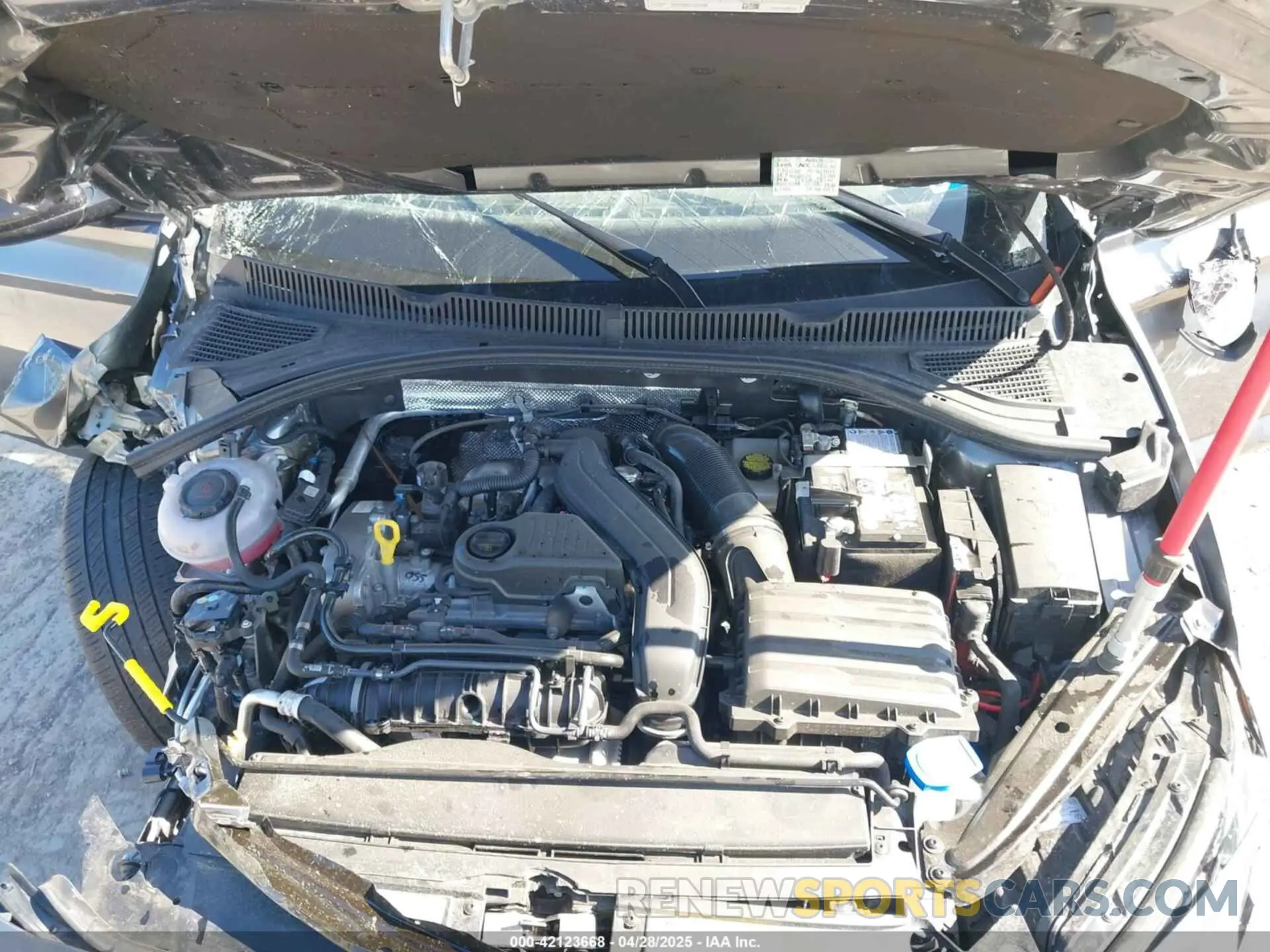 10 Photograph of a damaged car 3VWBX7BU9SM017454 VOLKSWAGEN JETTA 2025