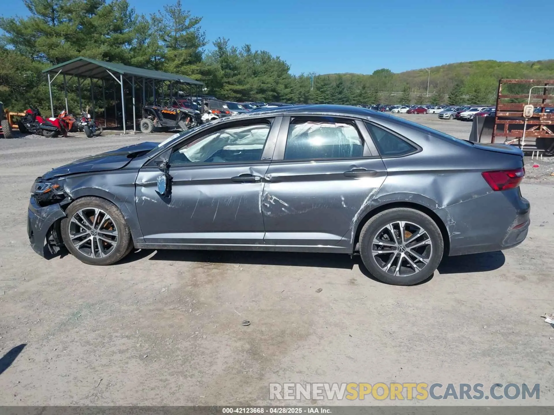 15 Photograph of a damaged car 3VWBX7BU9SM017454 VOLKSWAGEN JETTA 2025