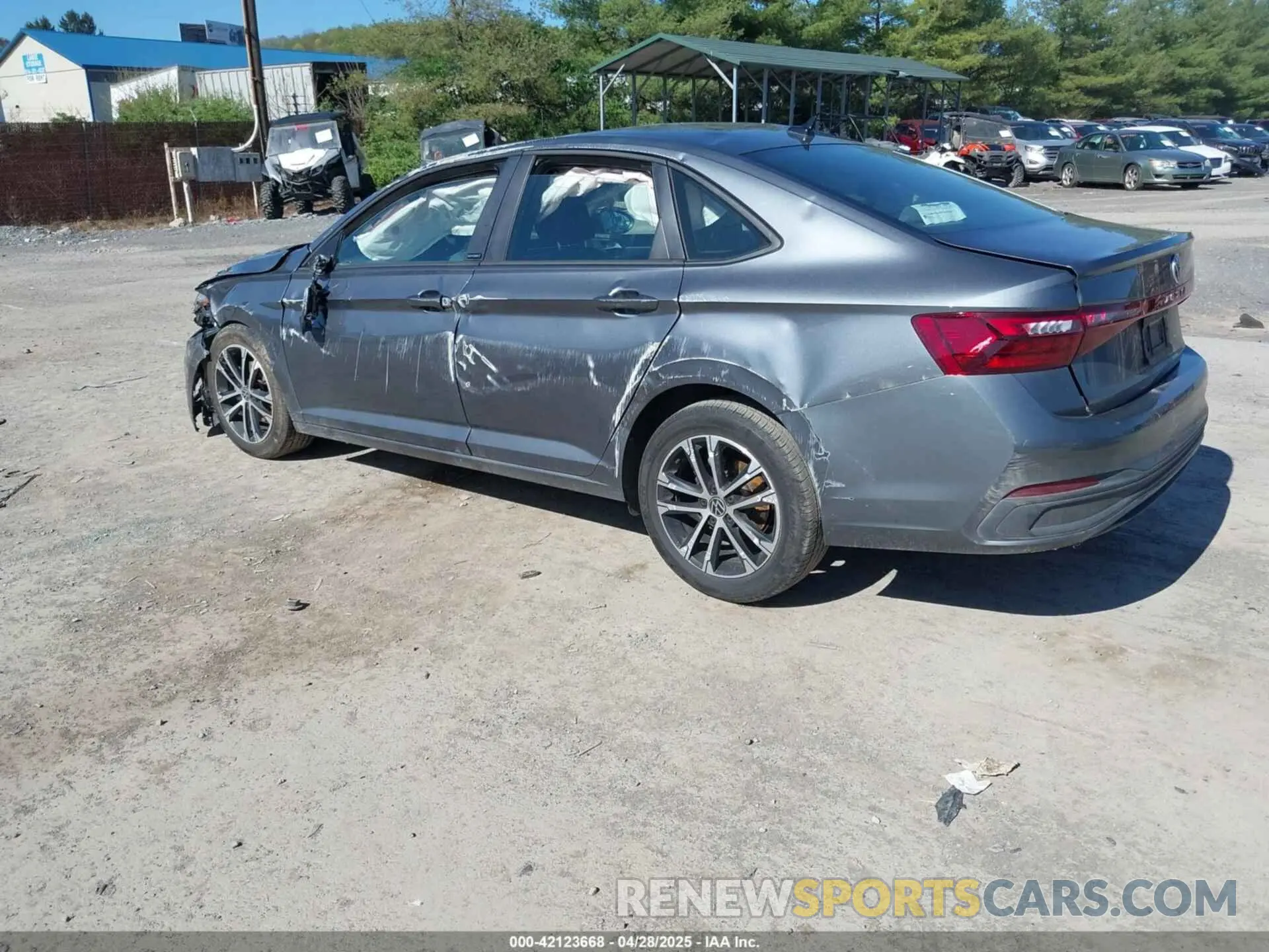 3 Photograph of a damaged car 3VWBX7BU9SM017454 VOLKSWAGEN JETTA 2025