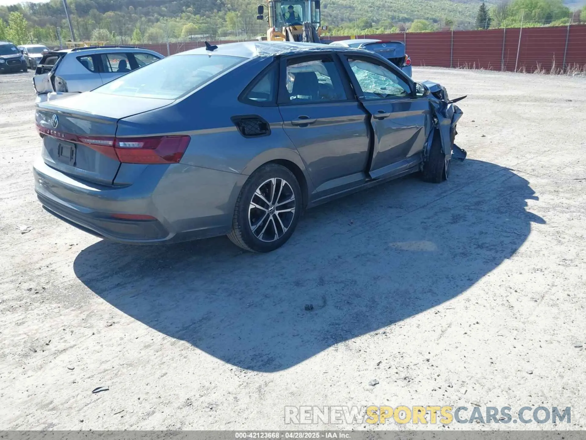 4 Photograph of a damaged car 3VWBX7BU9SM017454 VOLKSWAGEN JETTA 2025