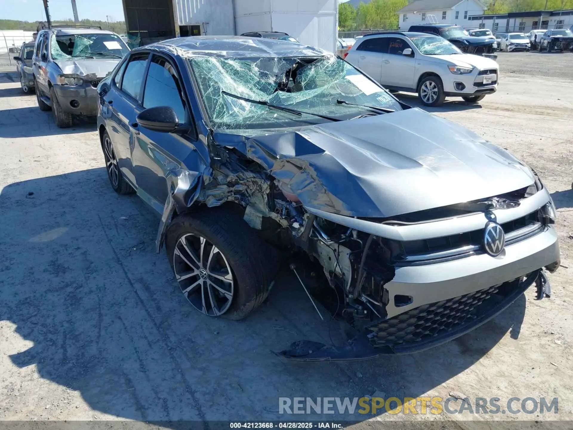 6 Photograph of a damaged car 3VWBX7BU9SM017454 VOLKSWAGEN JETTA 2025